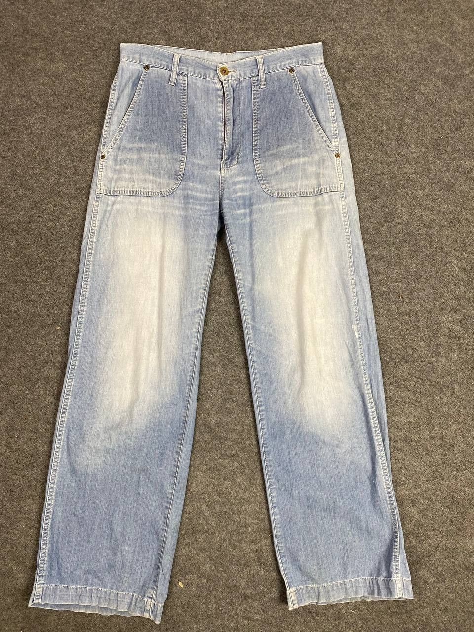 Japanese Brand ciao panic japanese baker pants nice design denim Size US 32 / EU 48 - 4 Thumbnail
