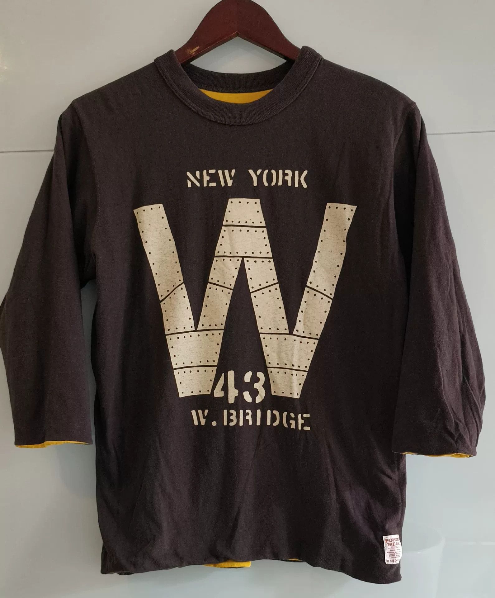 Freewheelers Reversible 3/4 Sleeve T-shirt by Freewheelers Size US M / EU 48-50 / 2 - 1 Thumbnail