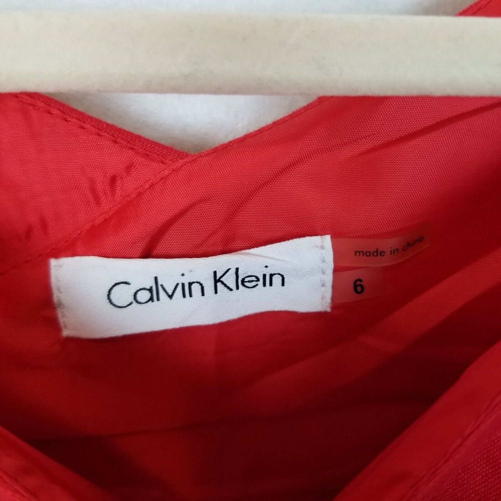 Calvin Klein Calvin Klein Womens Fit Flare A-Line Dress 6 Cocktail Party Size M / US 6-8 / IT 42-44 - 6 Thumbnail