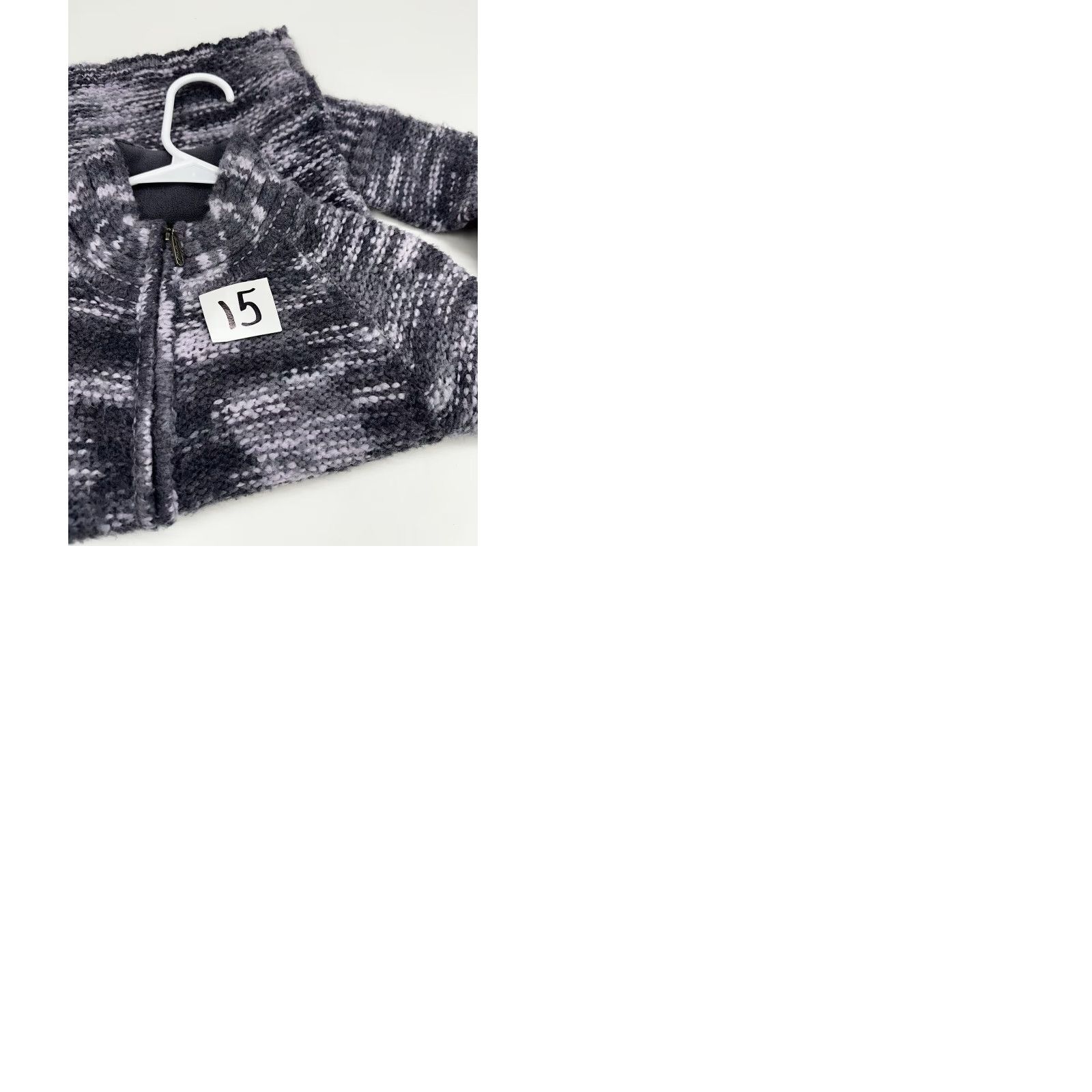 Eddie Bauer Eddie Bauer Womens Sweater Purple Wool Blend Long Sleeve Zip Up Mock Neck Cardigan Small Knit Style: Regular Size S / US 4 / IT 40 - 9 Thumbnail