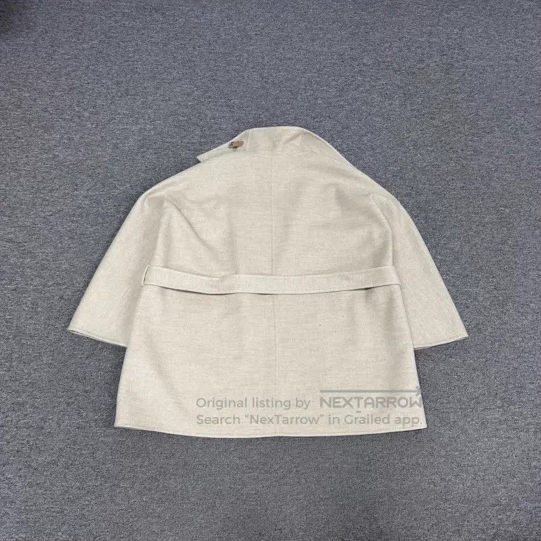 Hermes Oatmeal cashmere coat