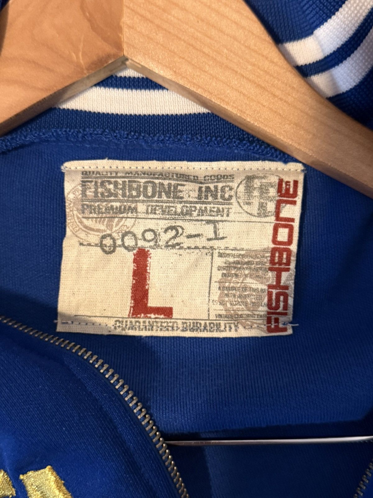 Other Vintage ITALIA Track Jacket – Large Embroidered Logo Size US L / EU 52-54 / 3 - 6 Thumbnail