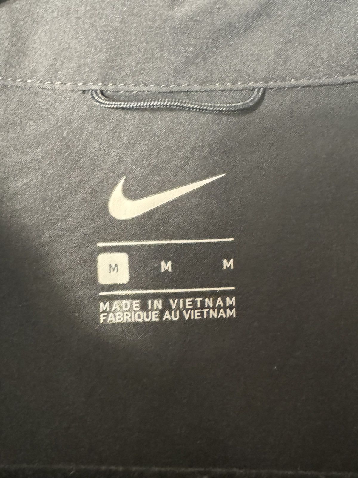 Nike Black Sports Zip Up Size US M / EU 48-50 / 2 - 3 Thumbnail