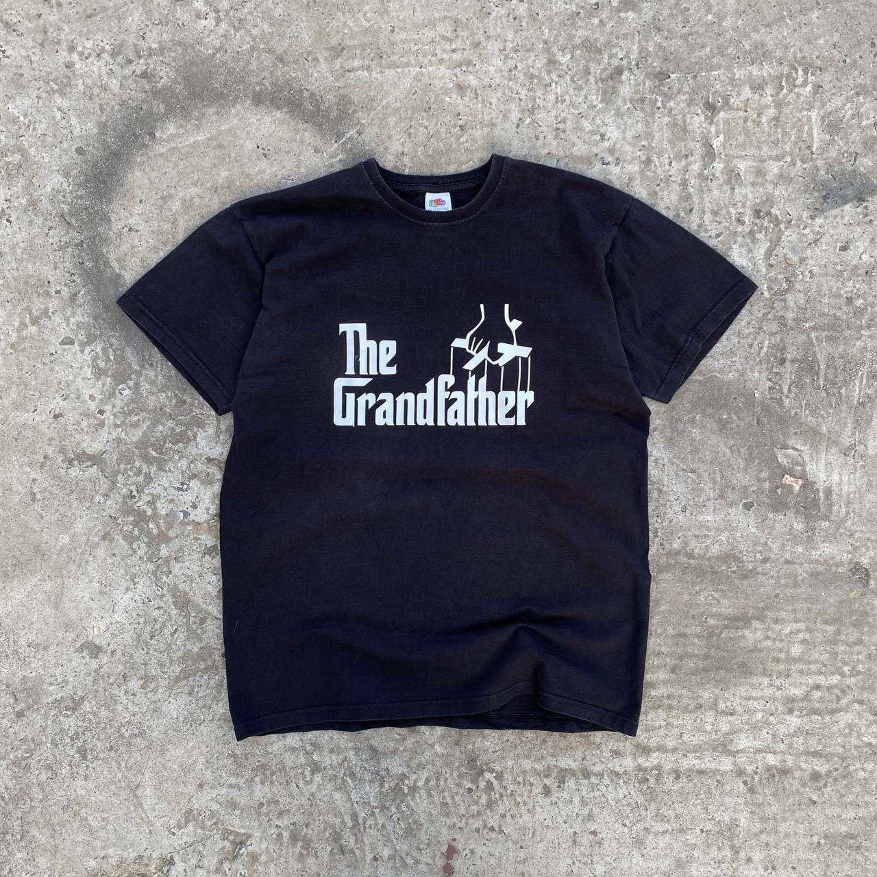 Band Tees Vintage T-shirts The Grandfather Big Logo Game Movie Y2K 00s Size US L / EU 52-54 / 3 - 2 Thumbnail