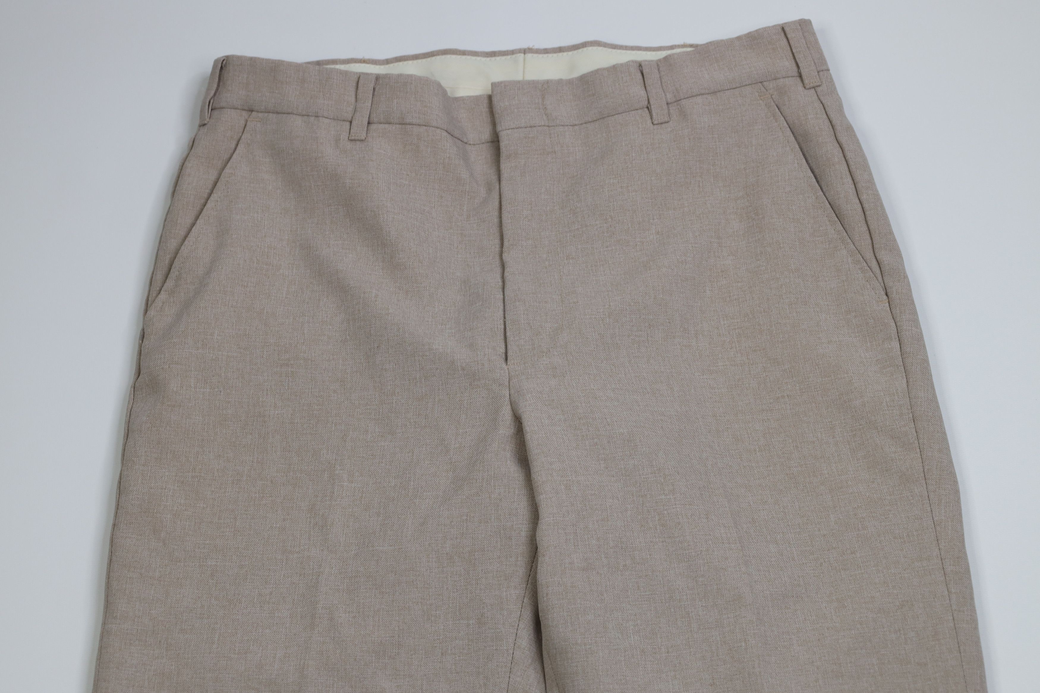 Vintage Vintage 70s Streetwear Knit Flared Wide Leg Chino Pants USA Size US 32 / EU 48 - 2 Thumbnail