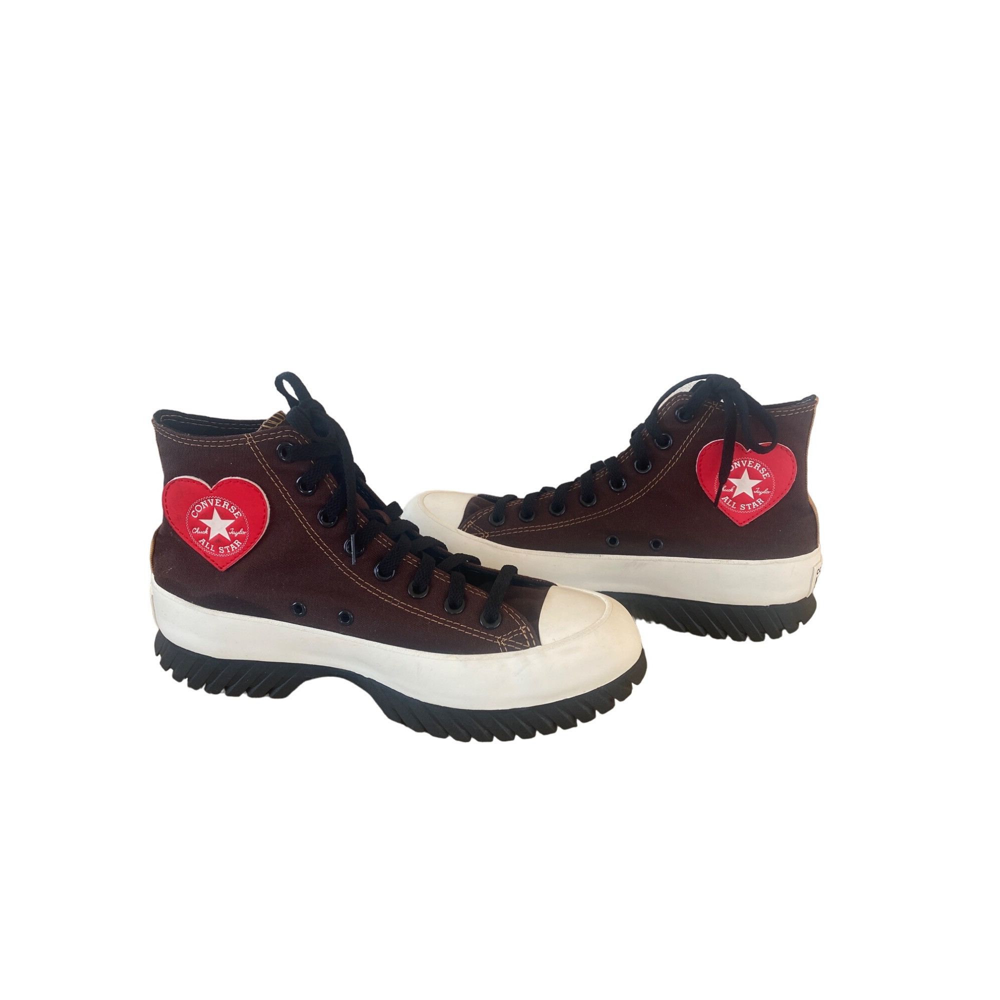 Converse Converse Chuck Taylor Lugged 2.0 Sneaker Platform Brown Canv Size US 10 / IT 40 - 2 Thumbnail