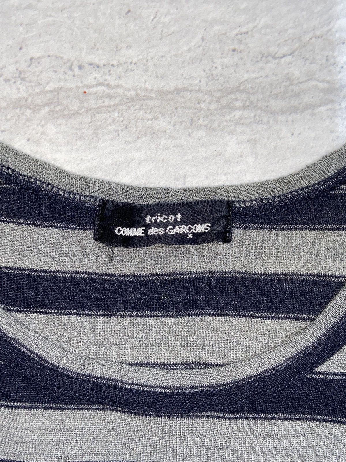 Tricot Comme des Garcons TRICOT COMME Des GARCONS Striped Knit Dress Size XS / US 0-2 / IT 36-38 - 12 Thumbnail