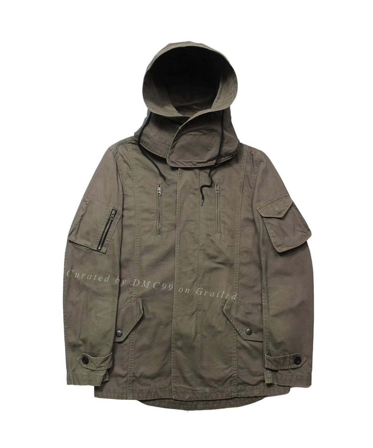 Vintage Vintage TÊTE HOMME 2000s Military Jacket Size US M / EU 48-50 / 2 - 1 Thumbnail