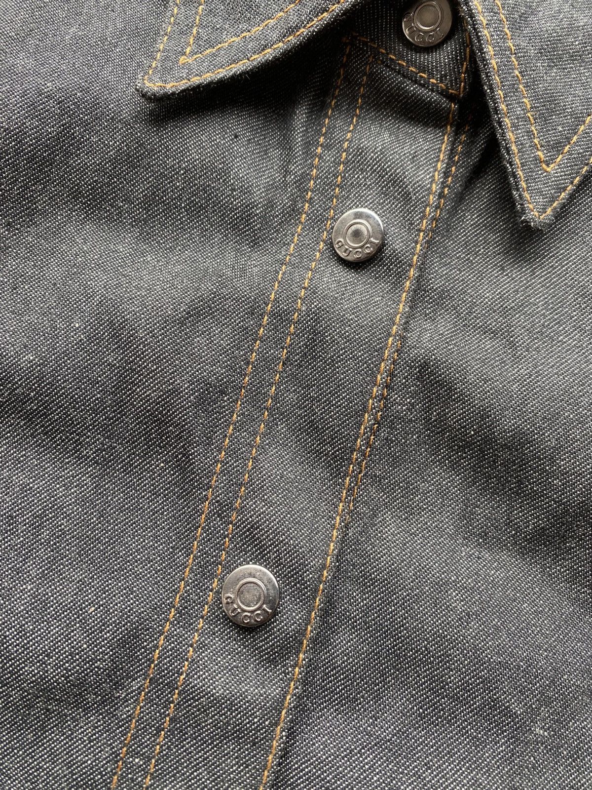 Gucci 2000s - GUCCI TOMFORD SLIM DENIM SLEEVES Size XS / US 0-2 / IT 36-38 - 7 Thumbnail