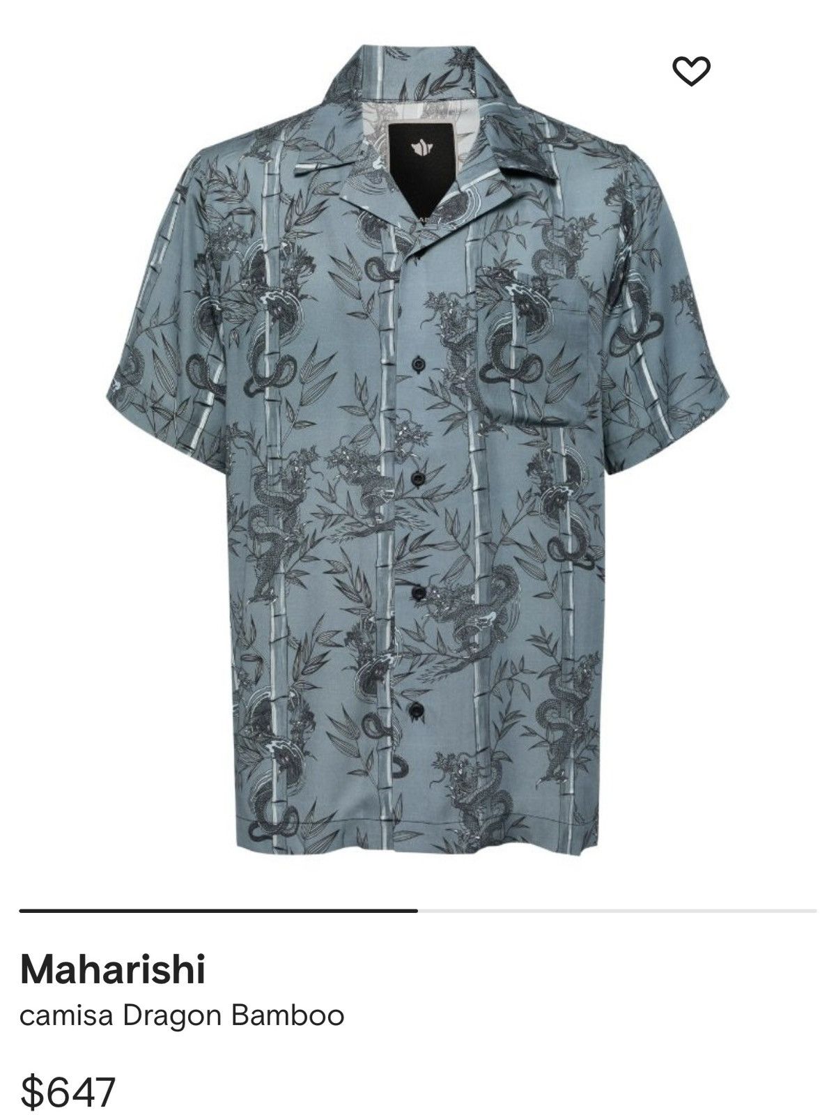 Maharishi Blue dragon Size US M / EU 48-50 / 2 - 2 Thumbnail