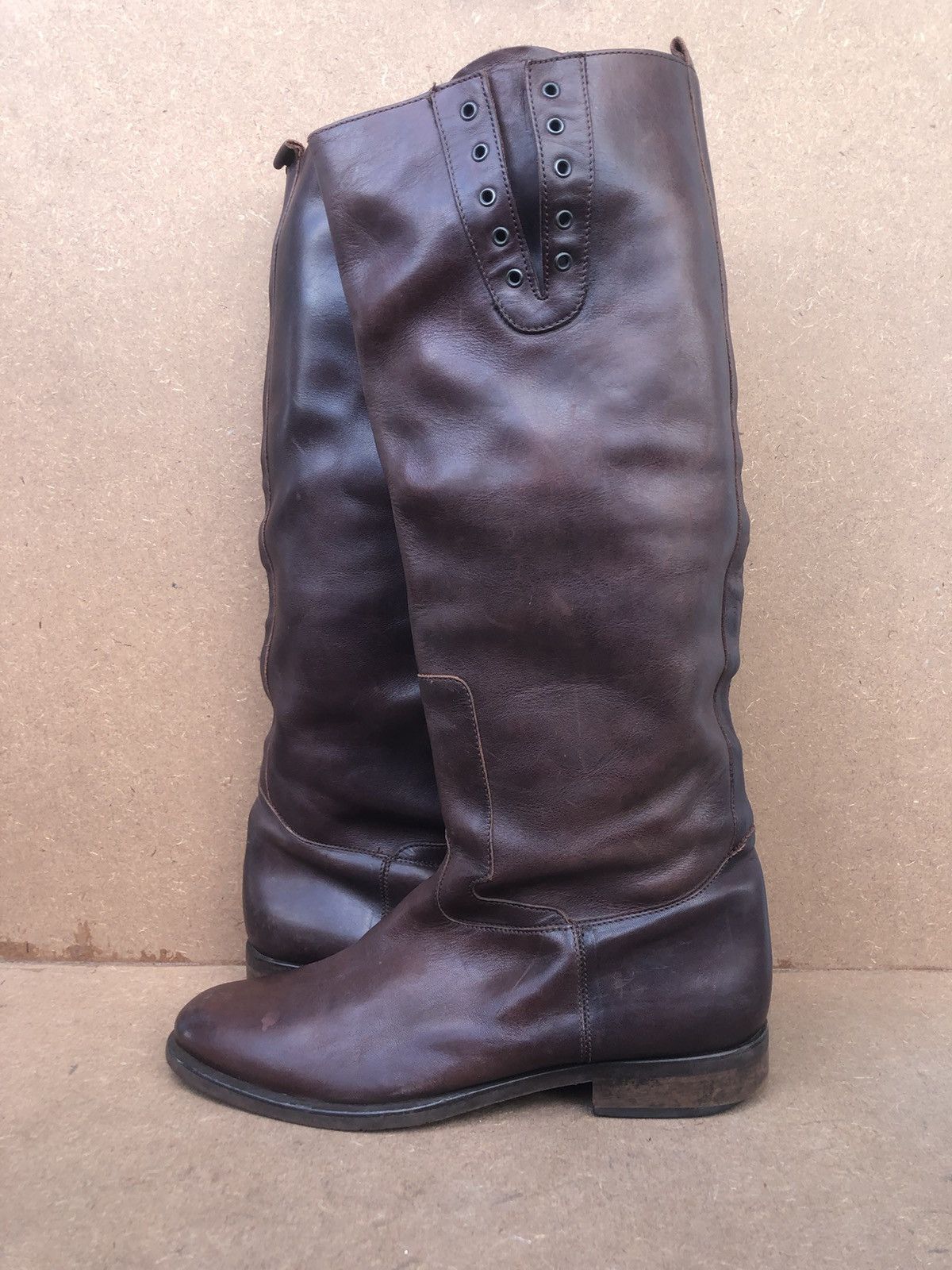 Golden Goose × Vintage Golden Goose Brown Leather Women’s Boots Size 41 Size US 11 / IT 41 - 8 Thumbnail