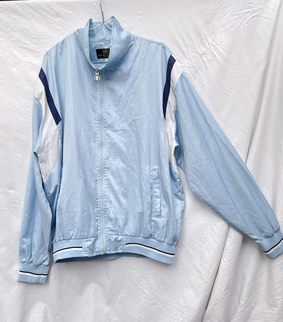 Balenciaga Balenciaga cotton candy blue track jacket ❄️ Size US M / EU 48-50 / 2 - 3 Thumbnail