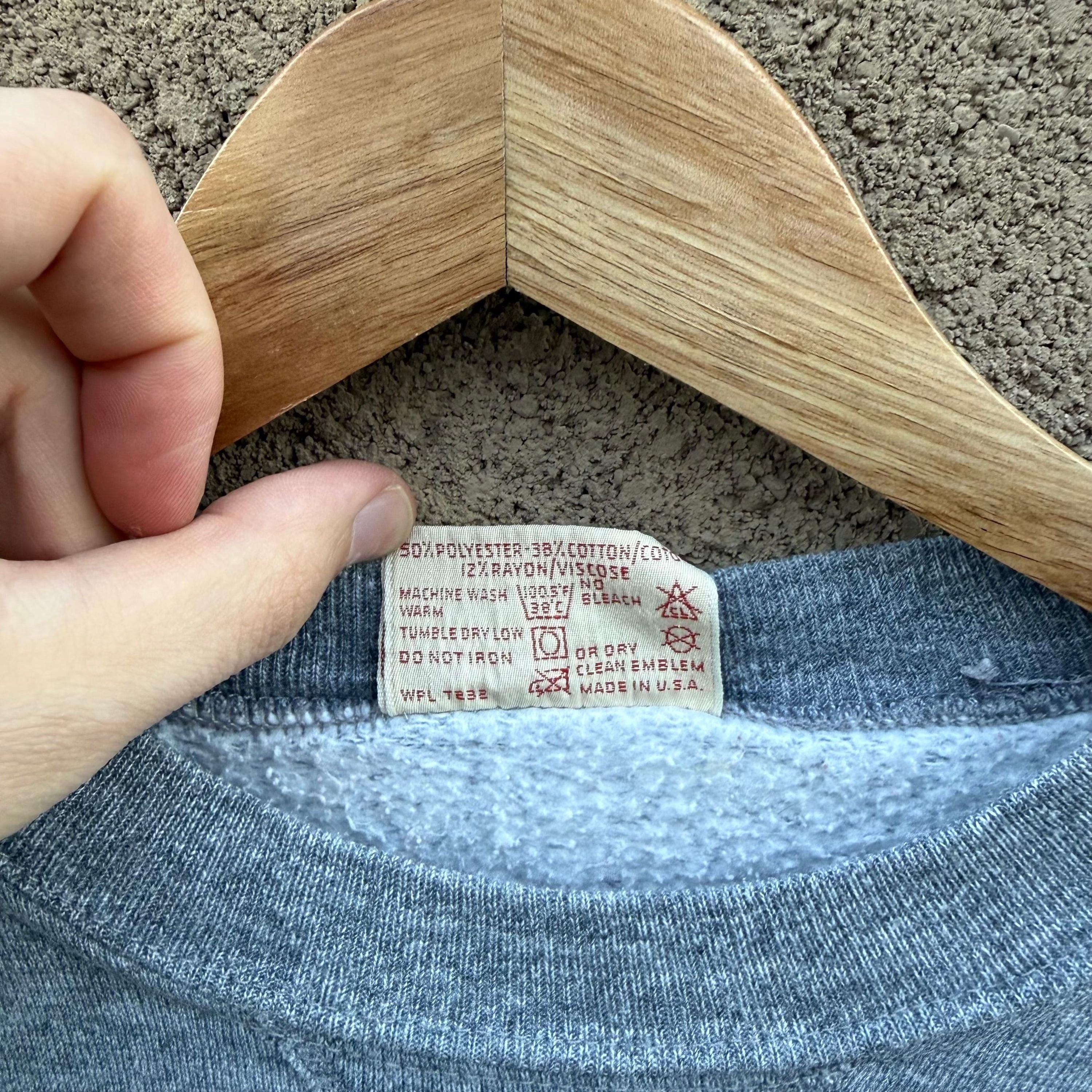 Russell Athletic 70's Russell Athletic Faded Grey Crewneck Sweatshirt Size US M / EU 48-50 / 2 - 7 Thumbnail