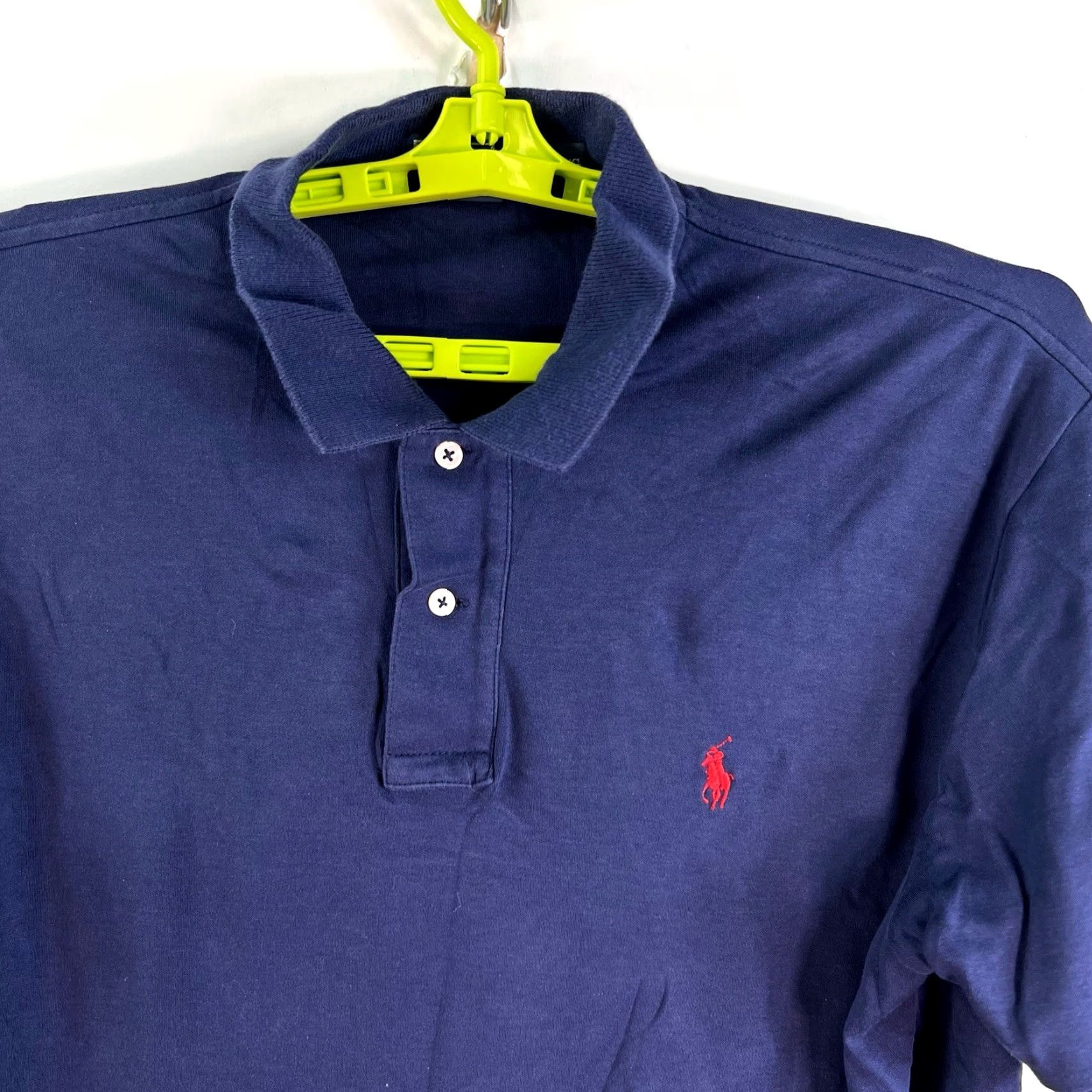 Ralph Lauren Ralph Lauren Polo Shirt Mens Size L Blue Short Sleeve Polo Shirt Regular Fit Logo Embroidered Classic Preppy USA Size US L / EU 52-54 / 3 - 2 Thumbnail