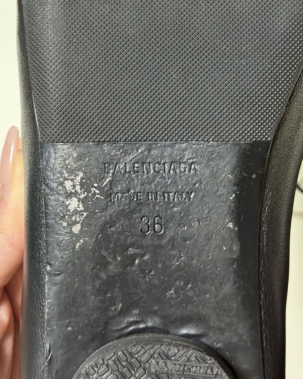 Balenciaga BALENCIAGA Spring Summer 2022 Anatomic Leather Ballet Shoes Size US 6 / IT 36 - 9 Thumbnail