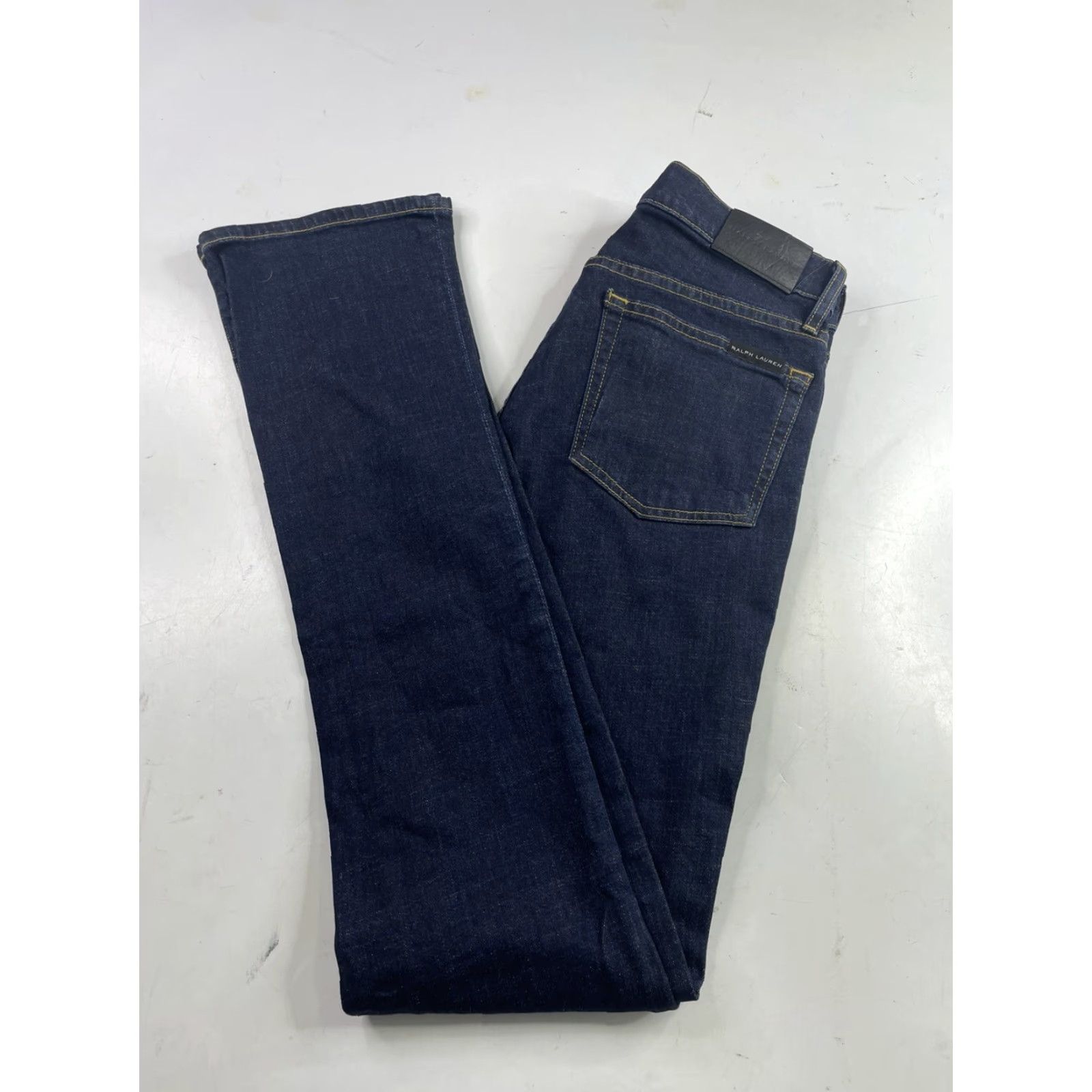 Ralph Lauren VINTAGE NWT Ralph Lauren Jeans 28 Womens Straight Slim Boot Stretch Denim Blue Size 28" / US 6 / IT 42 - 3 Thumbnail