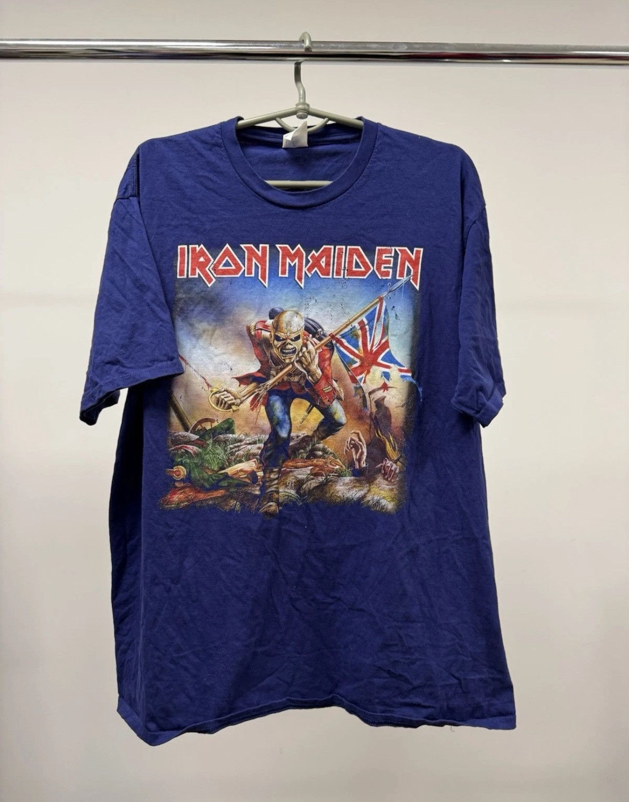 Iron Maiden Vintage T- Shirt Iron Maiden The Trooper Men’s Xl Size Size US XL / EU 56 / 4 - 1 Thumbnail