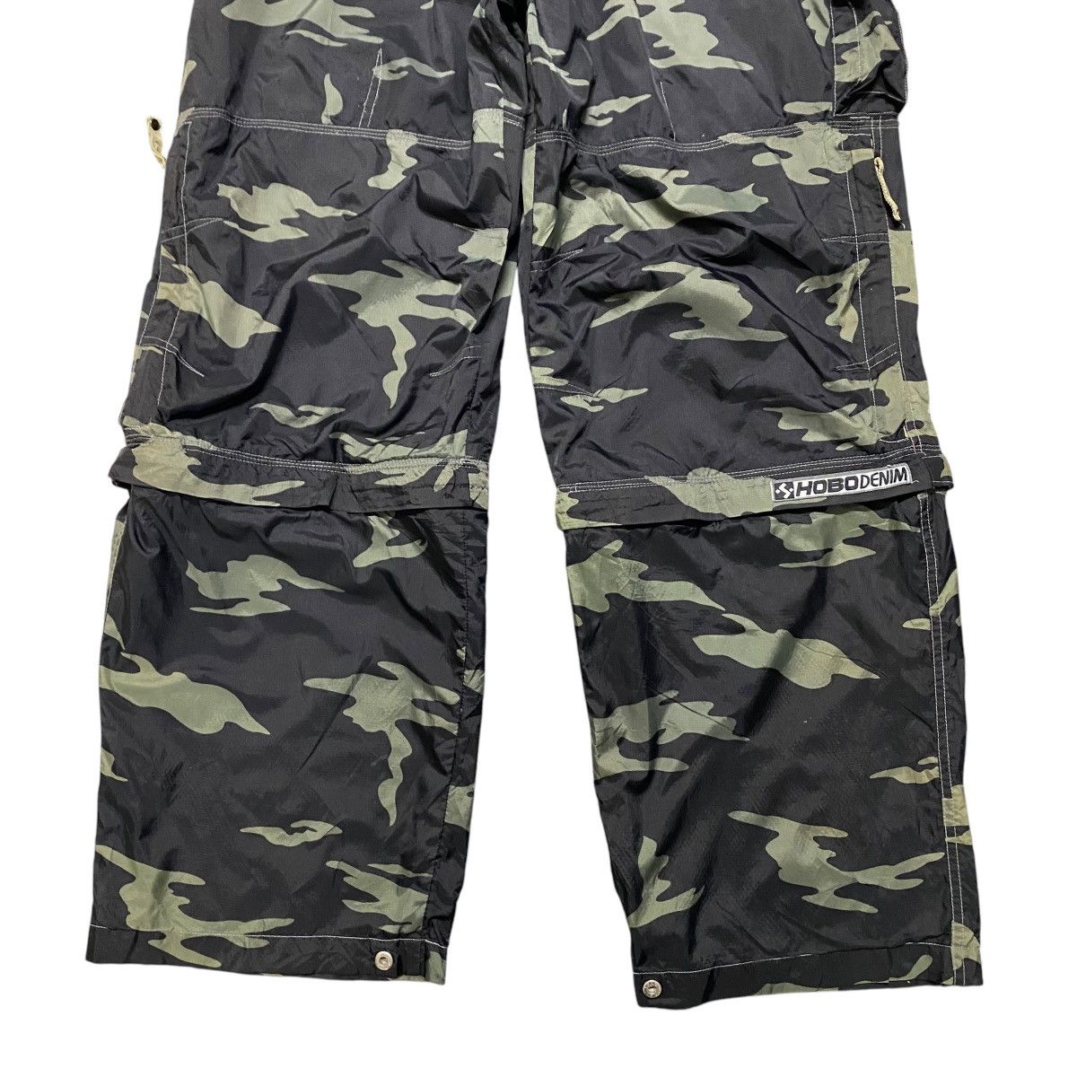 Vintage Vintage Y2K HOBO DENIM Nylon Camo Cargo Track Pants Size US 34 / EU 50 - 6 Thumbnail