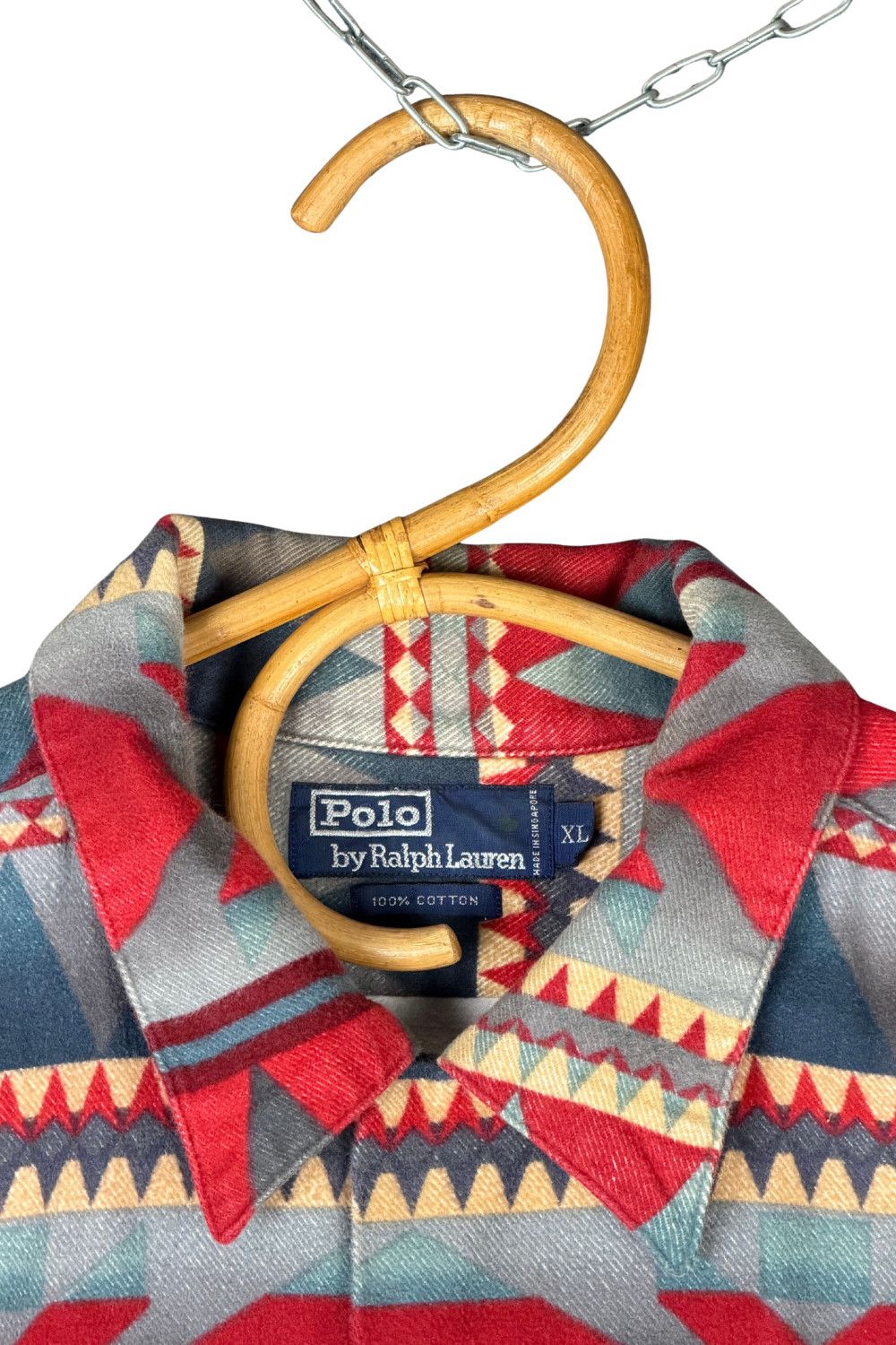 Polo Ralph Lauren fw94 Polo Ralph Lauren Southwestern Native Flannel Shirt XL Size US L / EU 52-54 / 3 - 5 Thumbnail