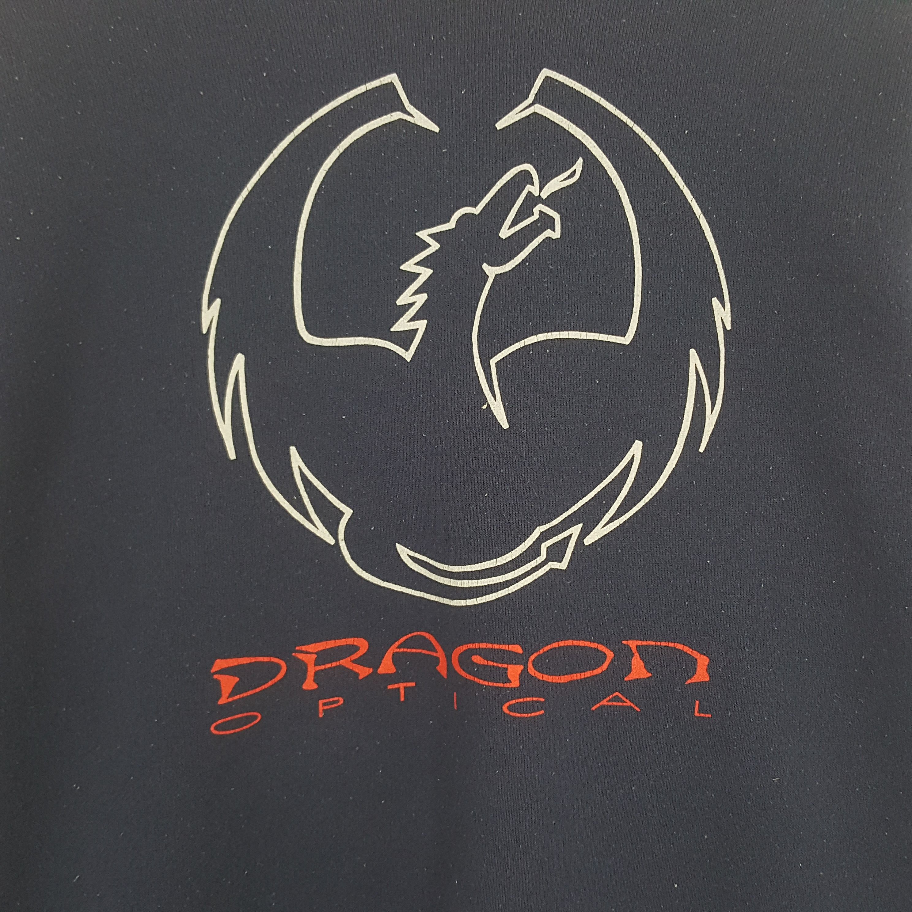 Vintage Vintage Dragon Optical Sweatshirt Size US L / EU 52-54 / 3 - 2 Thumbnail