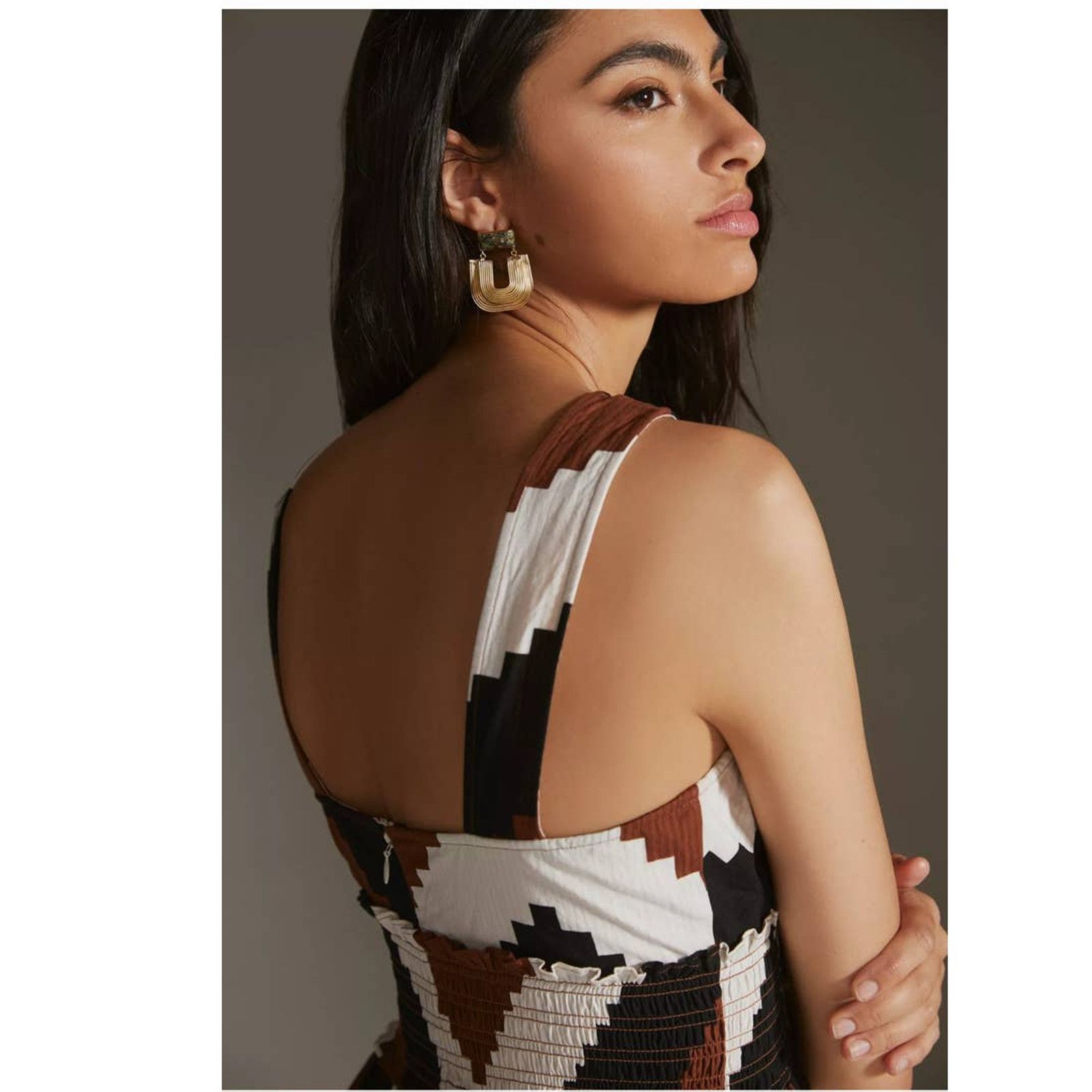 New Anthropologie Plenty by Tracy Reese Printed Halter Maxi