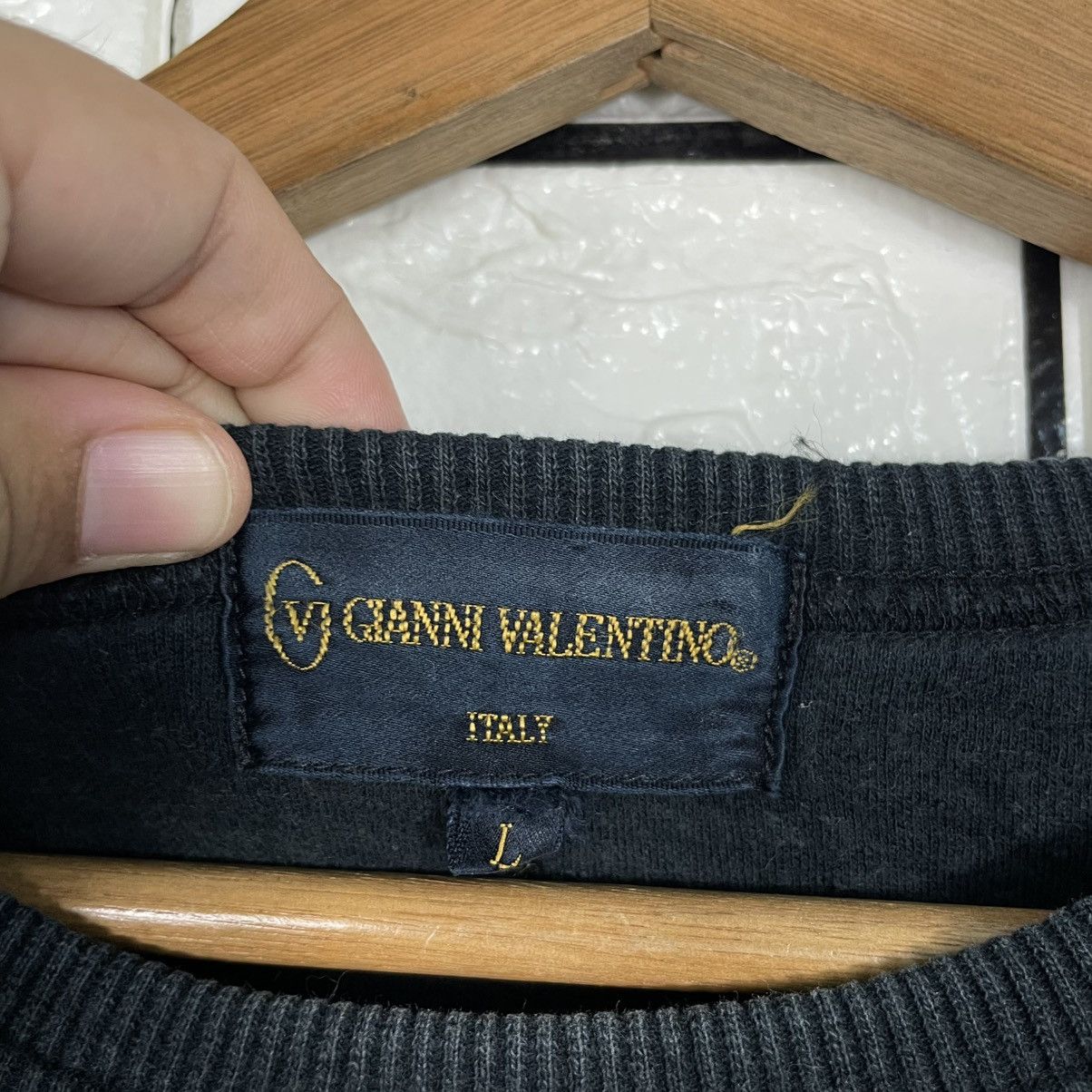 Japanese Brand Gianni Valentino Big Logo Sweatshirt Size US S / EU 44-46 / 1 - 11 Thumbnail