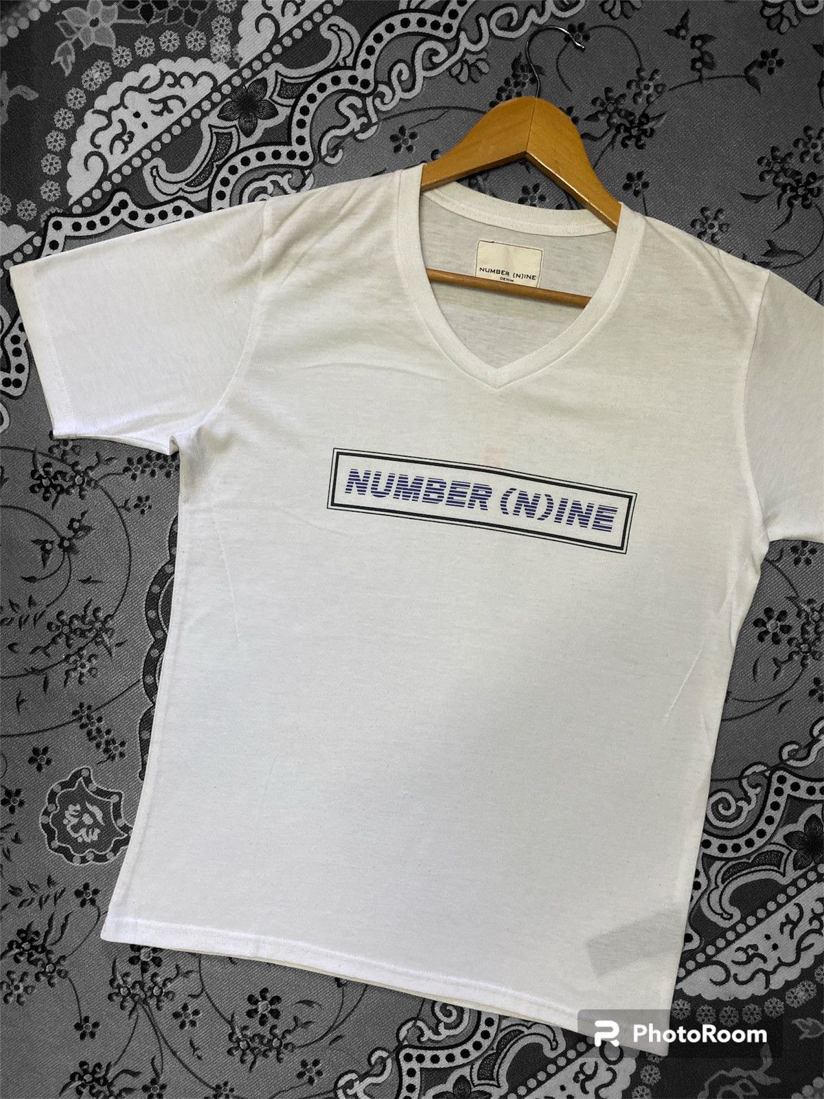 Japanese Brand × Number (N)ine × Takahiromiyashita The Soloist. ‼️RARE‼️COMBO 2 PIECES NUMBER(N)INE BOX LOGO SHIRT TEE🔥 Size US M / EU 48-50 / 2 - 13 Thumbnail