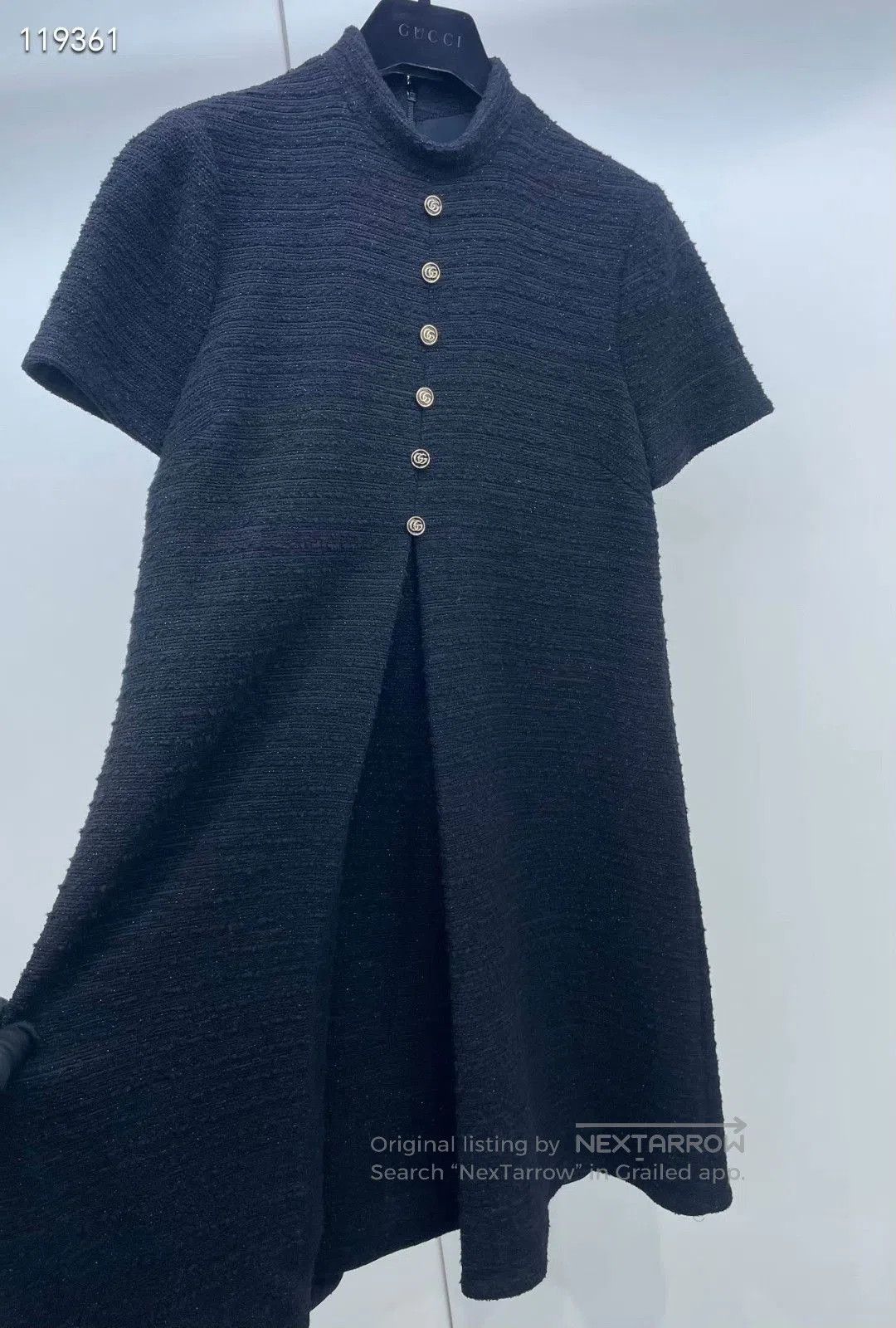 Gucci Gucci Black Logo Buckle Dress. Size S / US 4 / IT 40 - 5 Thumbnail