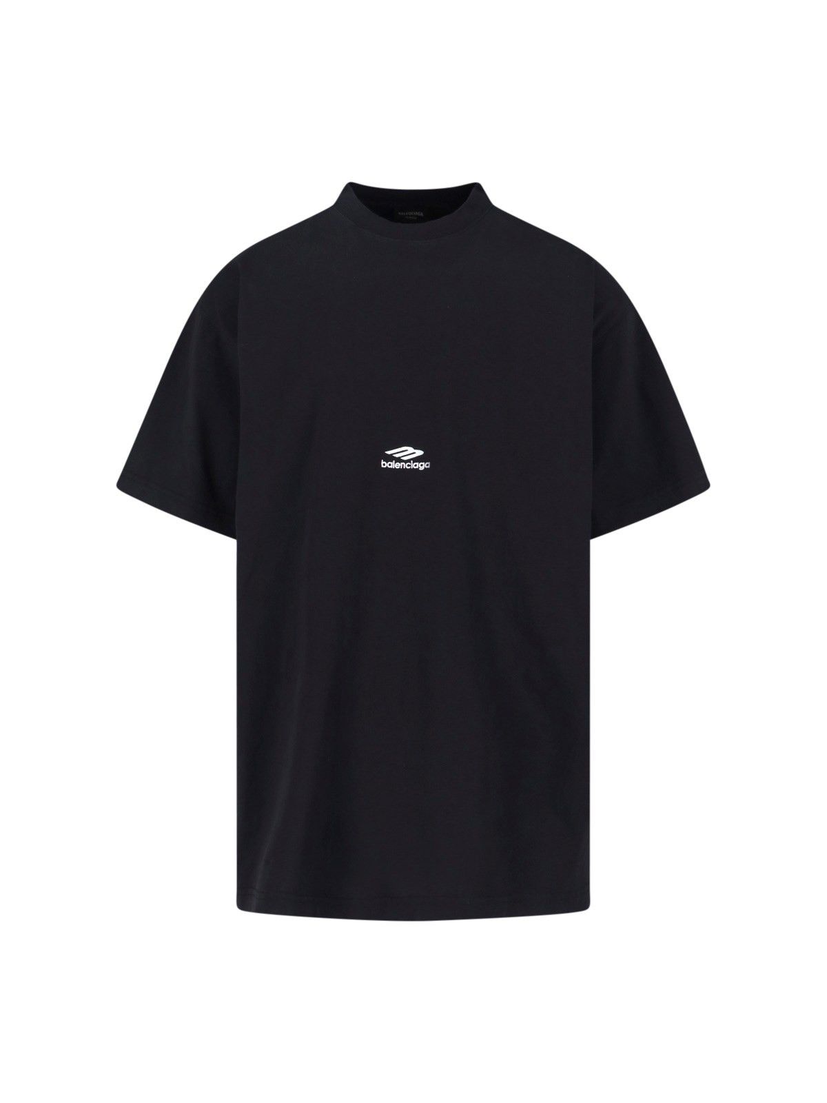 Balenciaga os11x0326 3B Sports Icon T-Shirt in Black Size US L / EU 52-54 / 3 - 1 Thumbnail