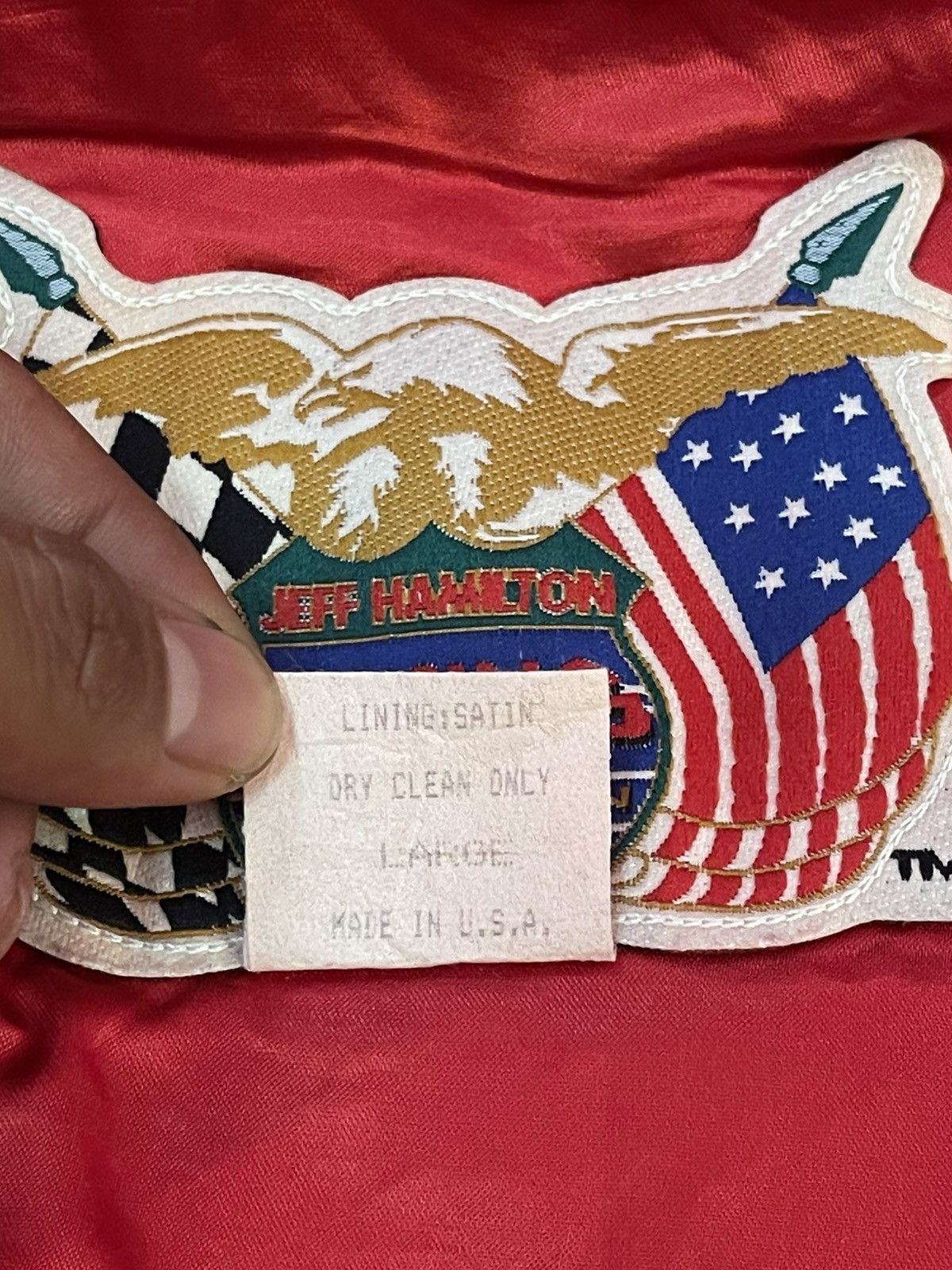 Vintage Vintage Jeff Hamilton Nascar Goodwrench Winston Cup Jacket🔥🔥 Size US L / EU 52-54 / 3 - 15 Thumbnail