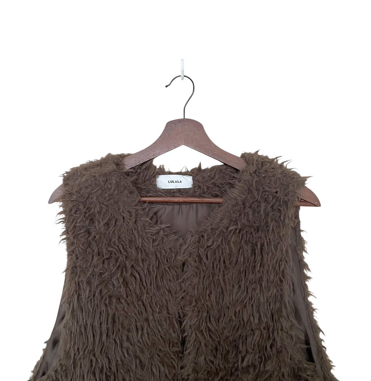 Japanese Brand Vintage Japanese Brand Lulala Sherpa Vest 2000s Size US L / EU 52-54 / 3 - 3 Thumbnail