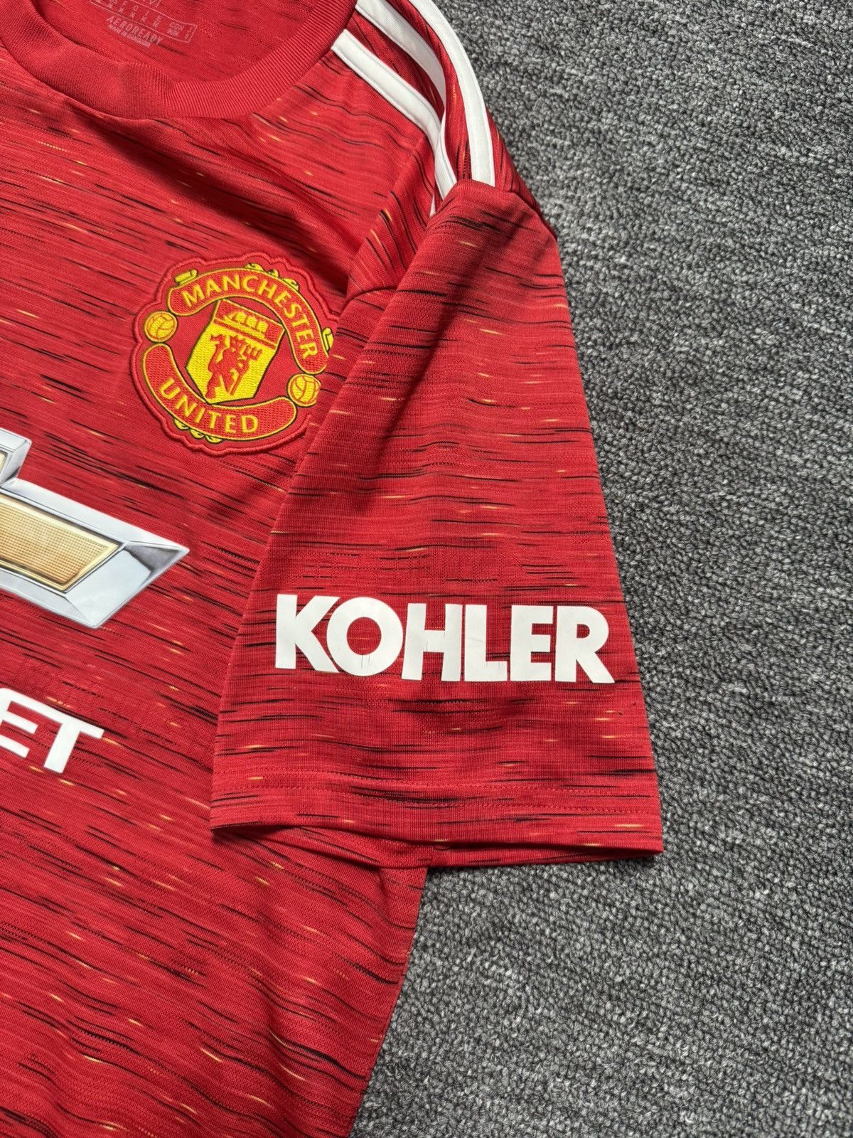 Adidas Manchester United 2020/21 Home Adidas Jersey Soccer Shirt Size US M / EU 48-50 / 2 - 4 Thumbnail