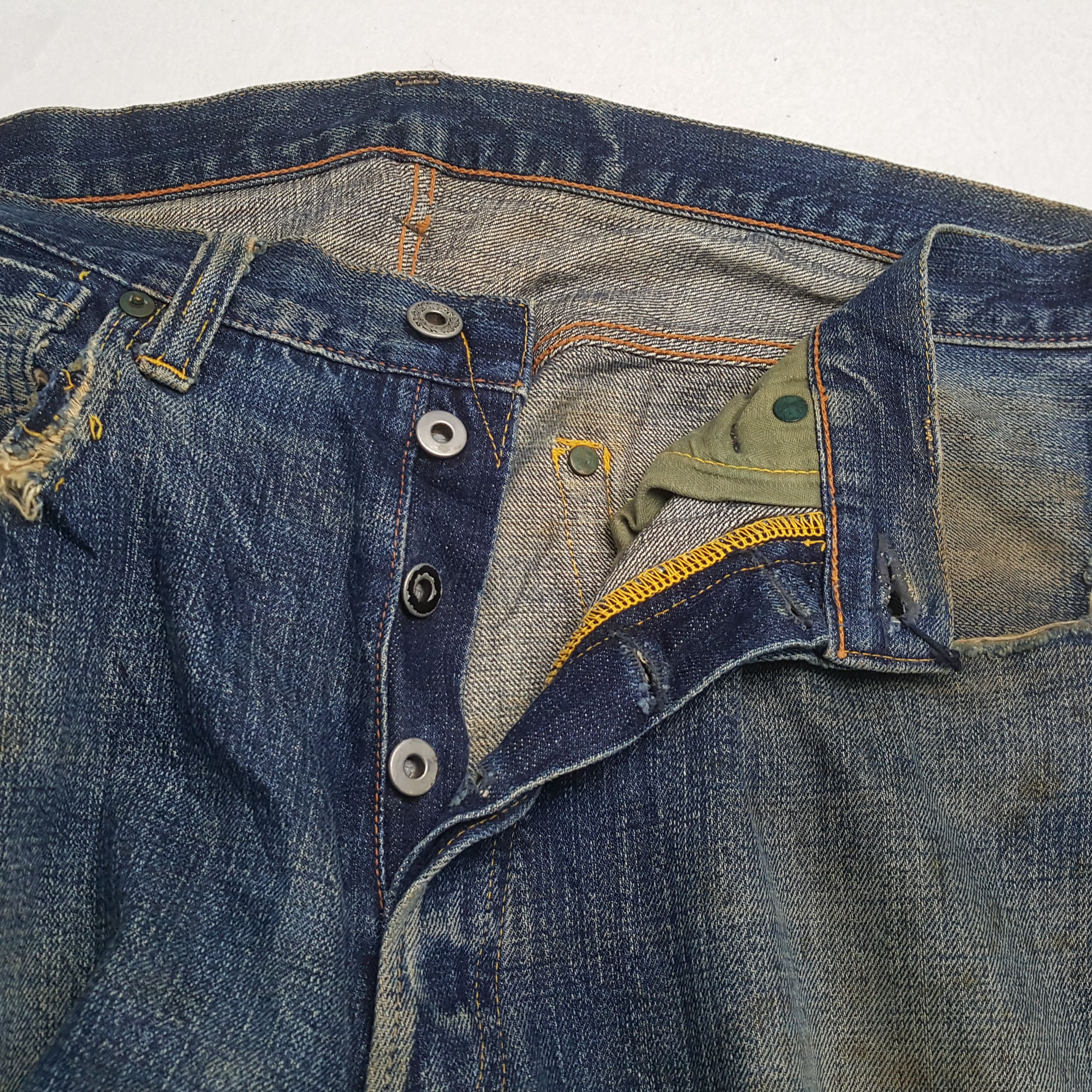 Japanese Brand × Vintage Vintage Mc COYS Japanese Fashion Brand Distressed Jeans Size US 35 - 13 Thumbnail