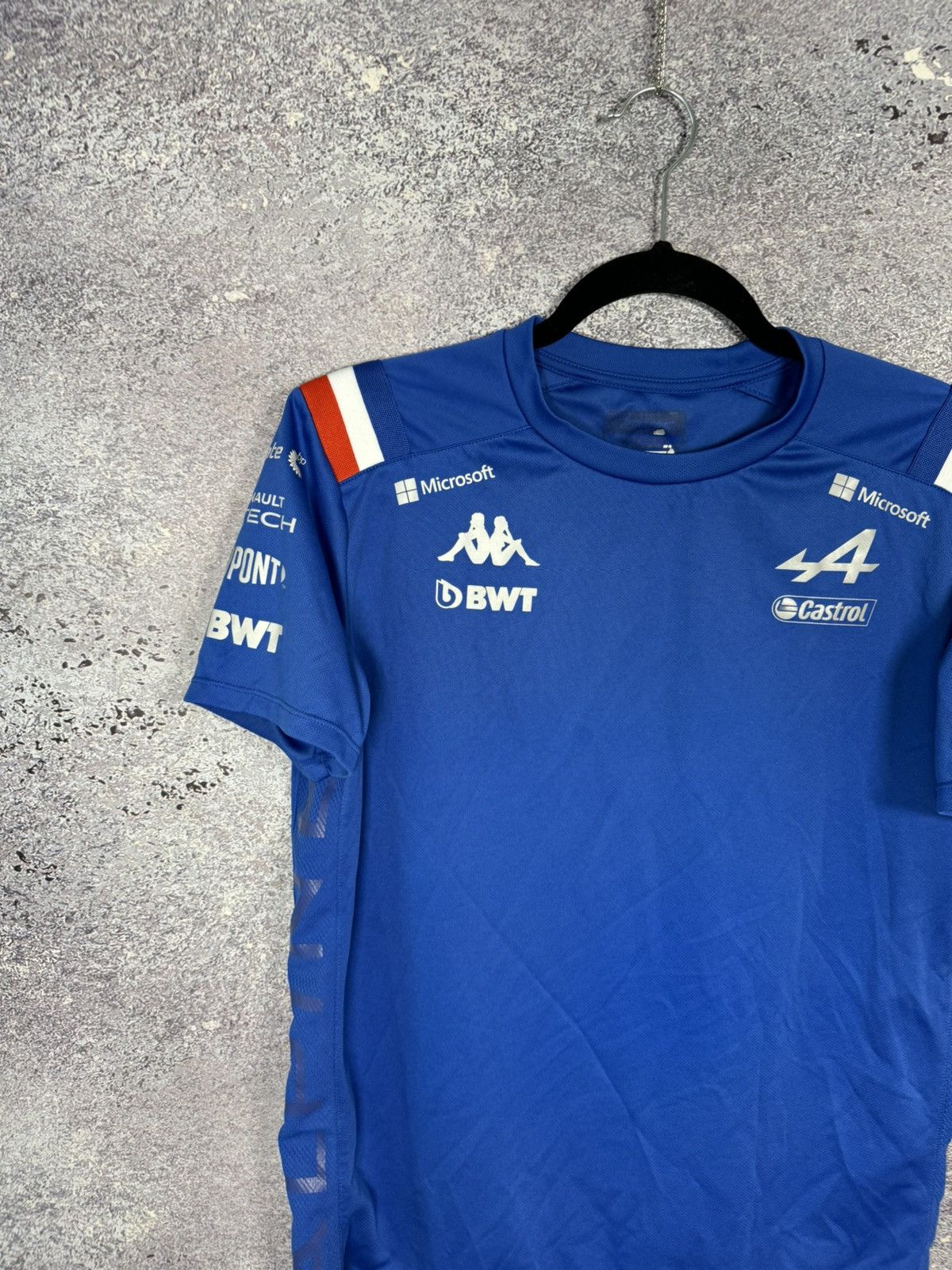 Formula 1 × Kappa Kappa Alpine F1 Team Jersey Men’s Small Pirelli Renault Size US S / EU 44-46 / 1 - 3 Thumbnail