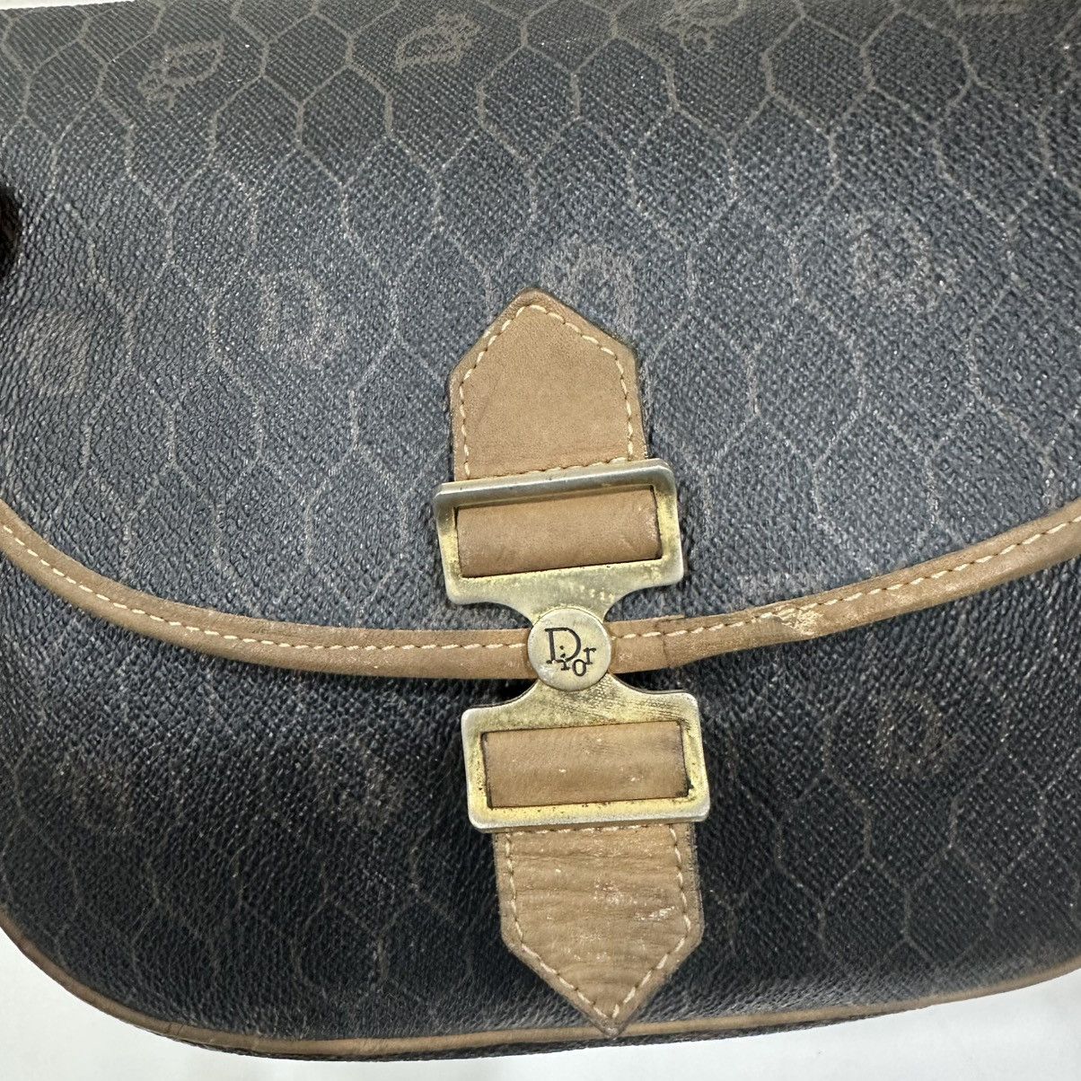 Christian Dior Monsieur ‼️YES‼️ VINTAGE CHRISTIAN DIOR TROTTER CROSSBODY SHOULDER BAG Size ONE SIZE - 6 Thumbnail