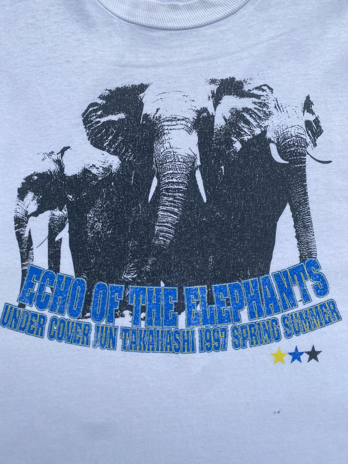 Jun Takahashi SS97 Undercover Jun Takahashi “Echo of the Elephants” Tee Size US L / EU 52-54 / 3 - 11 Thumbnail