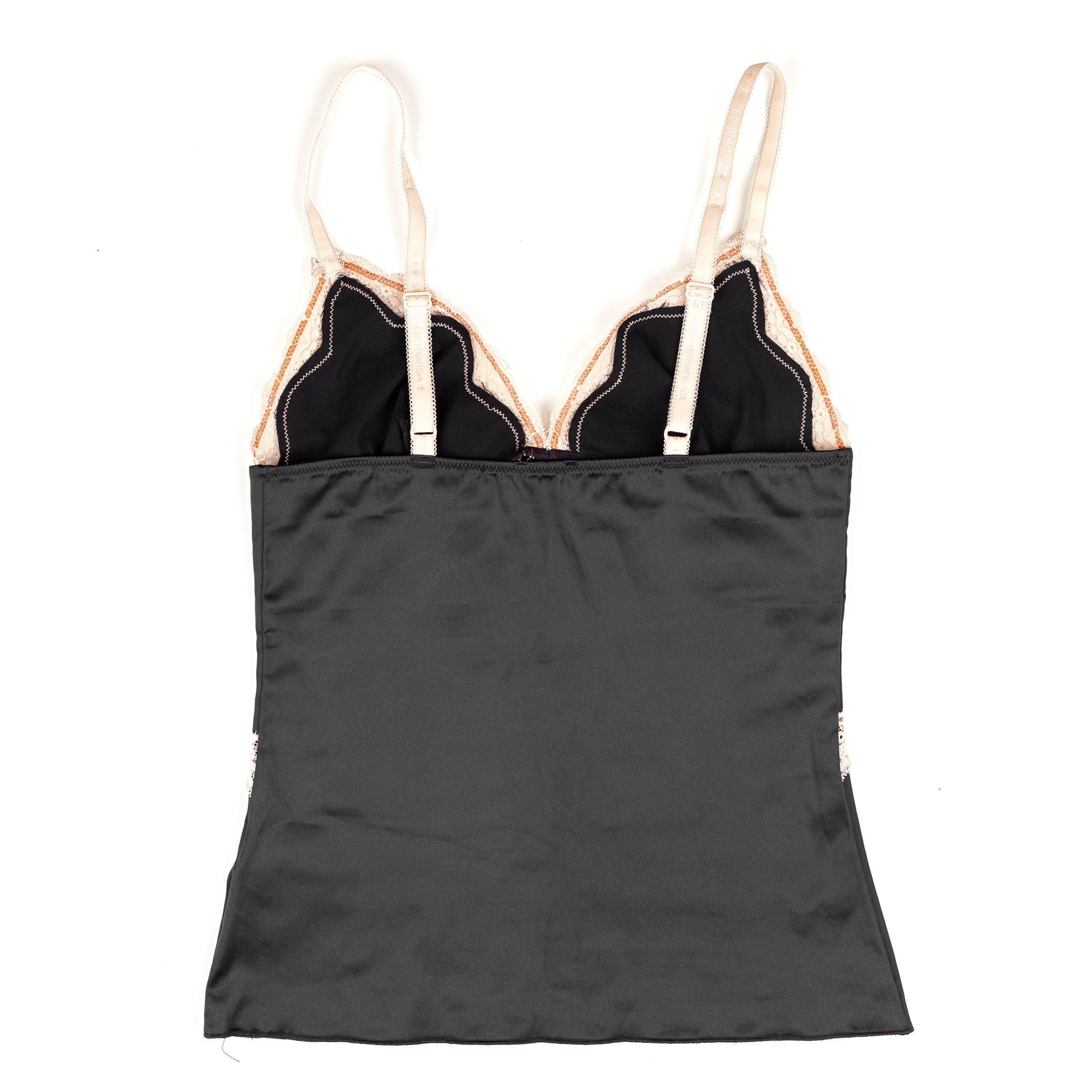 Dolce & Gabbana Dolce & Gabbana Vintage Black Lace Top Size L / US 10 / IT 46 - 2 Thumbnail