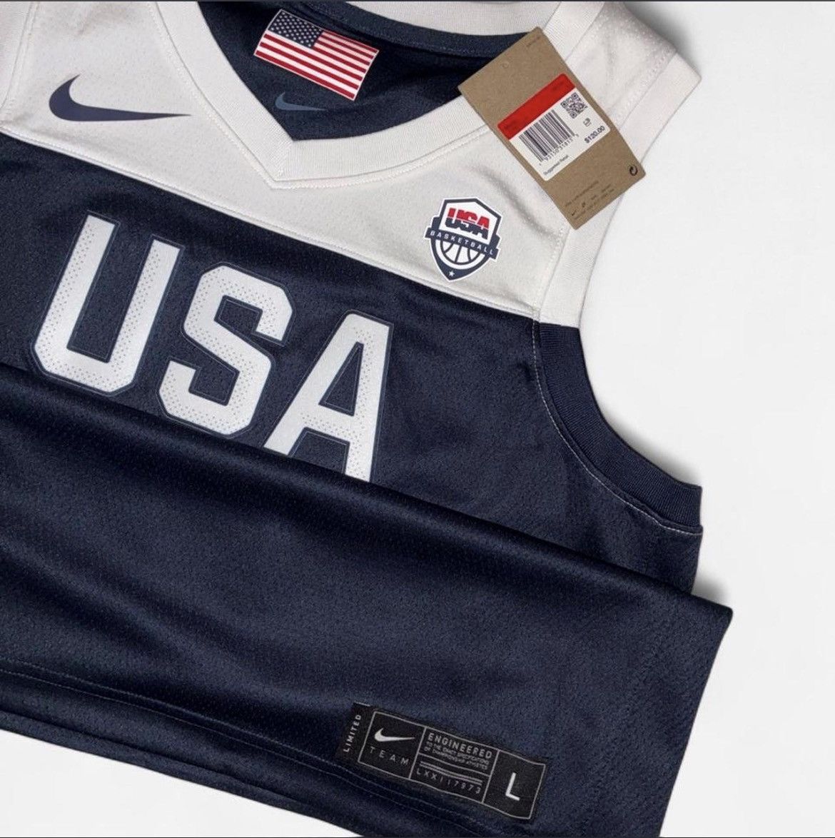 Nike Nike drifit team usa size Large baseketball jersey Size US L / EU 52-54 / 3 - 2 Thumbnail