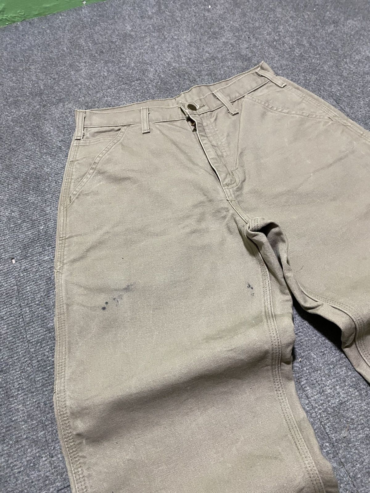Carhartt CARHARTT B11 - DES (DESSERT) | CARPENTER PANTS (DATED 2007) Size US 31 - 9 Thumbnail