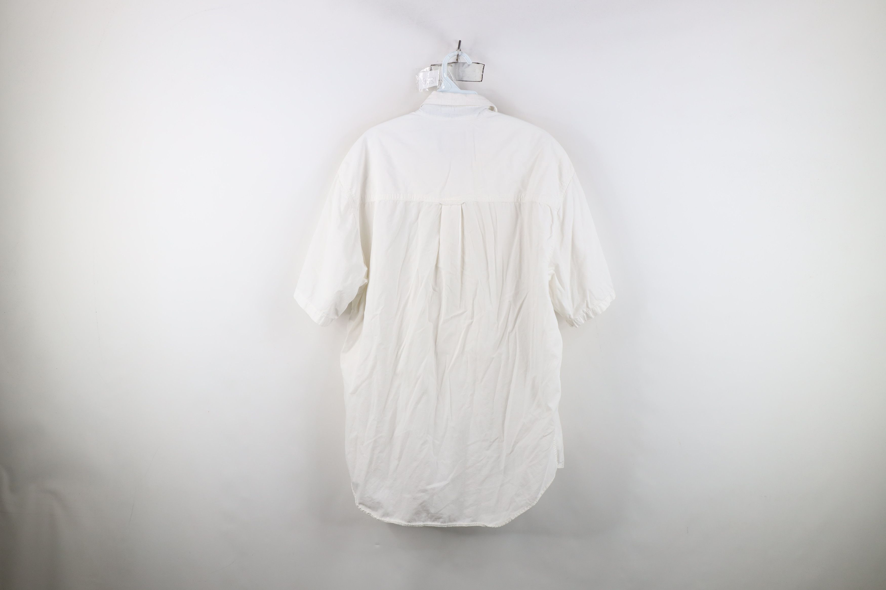 Ralph Lauren Vintage 90s Chaps Ralph Lauren Short Sleeve Collared Shirt Size US L / EU 52-54 / 3 - 10 Thumbnail