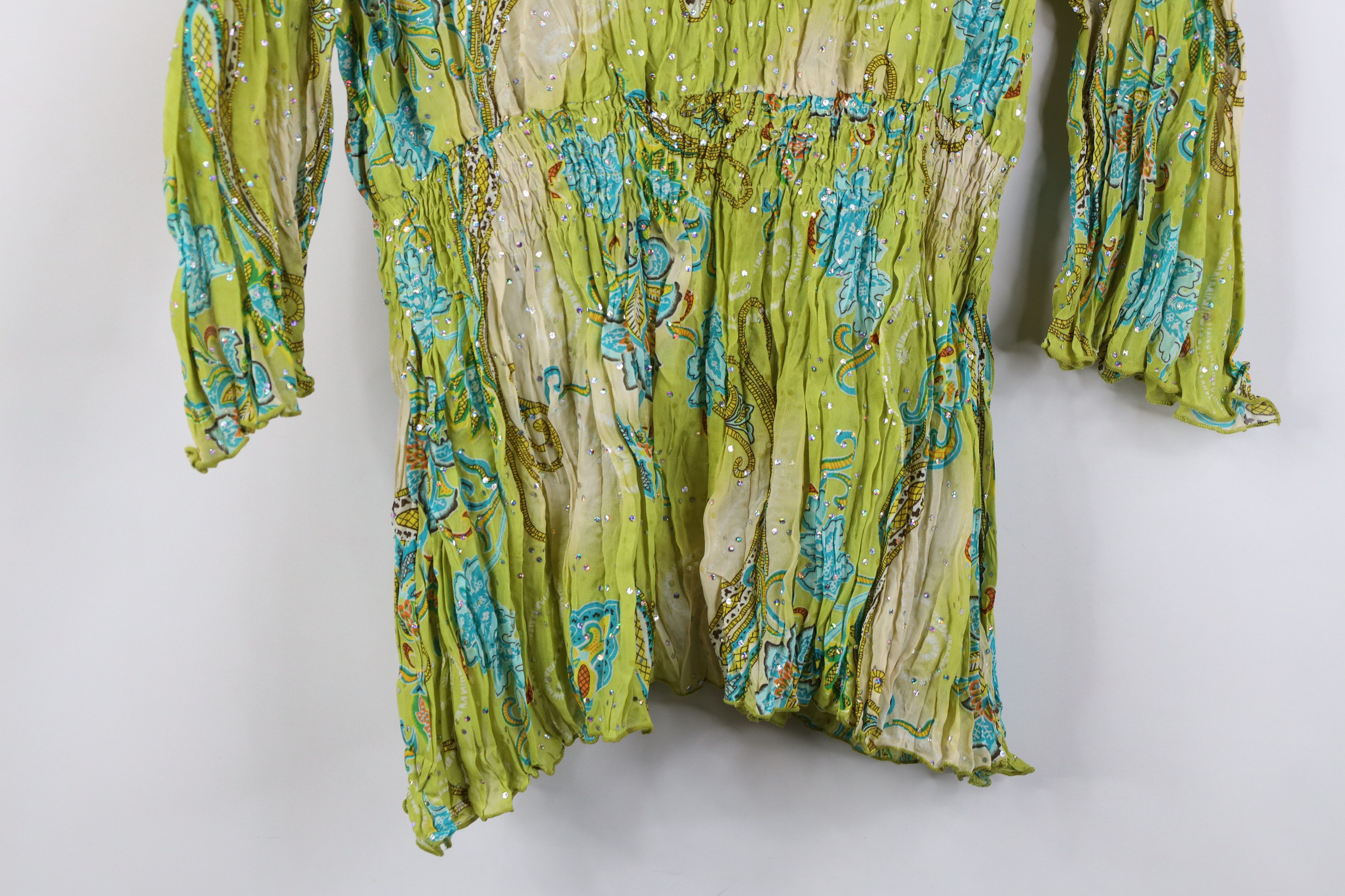 Vintage Vintage 90s Y2K Streetwear Bella Fairy Flower Sequin Shirt Size M / US 6-8 / IT 42-44 - 11 Thumbnail