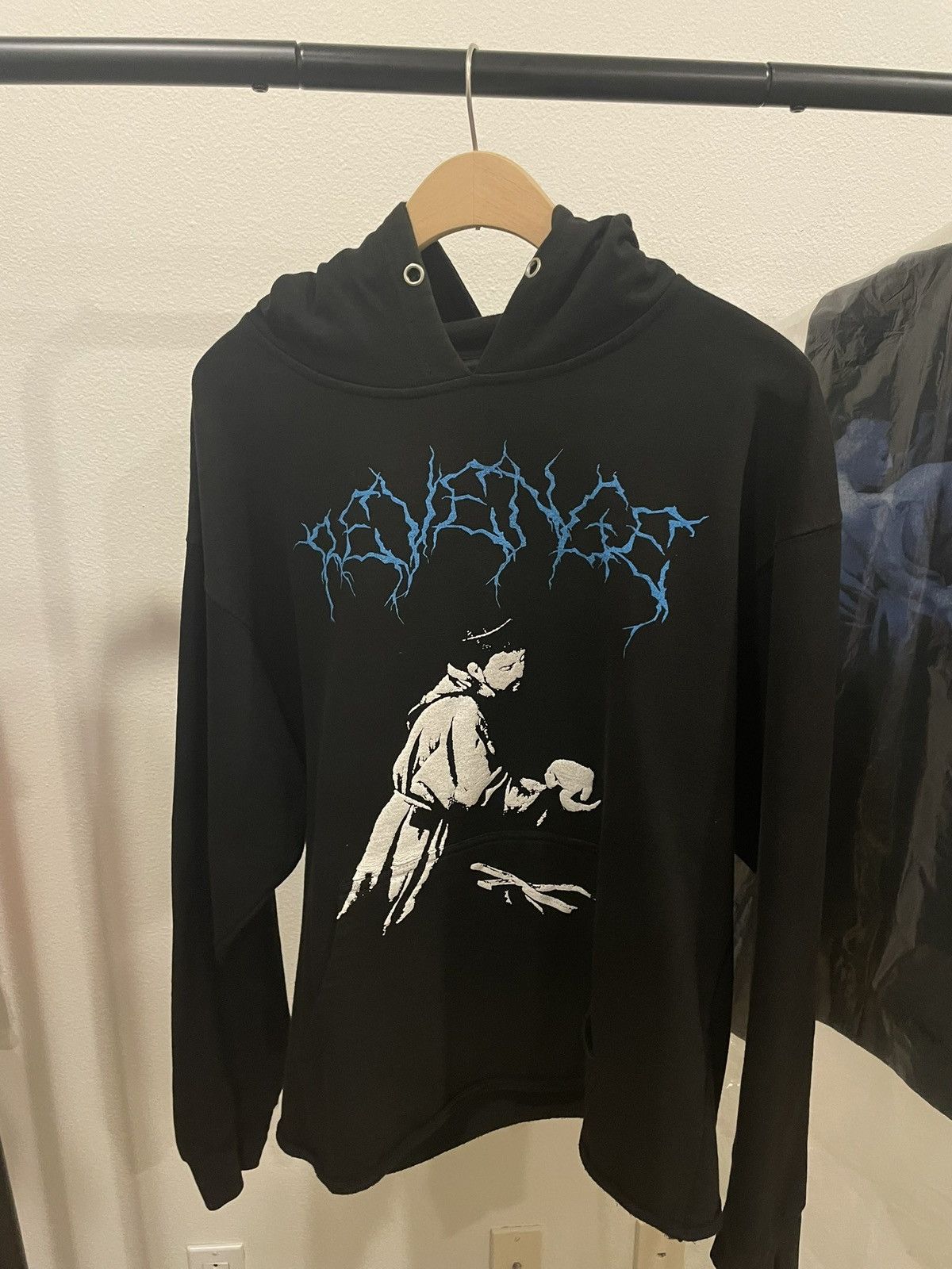 Revenge Revenge x XXXTENTACION OG Saint Francis Hoodie Size US L / EU 52-54 / 3 - 1 Thumbnail