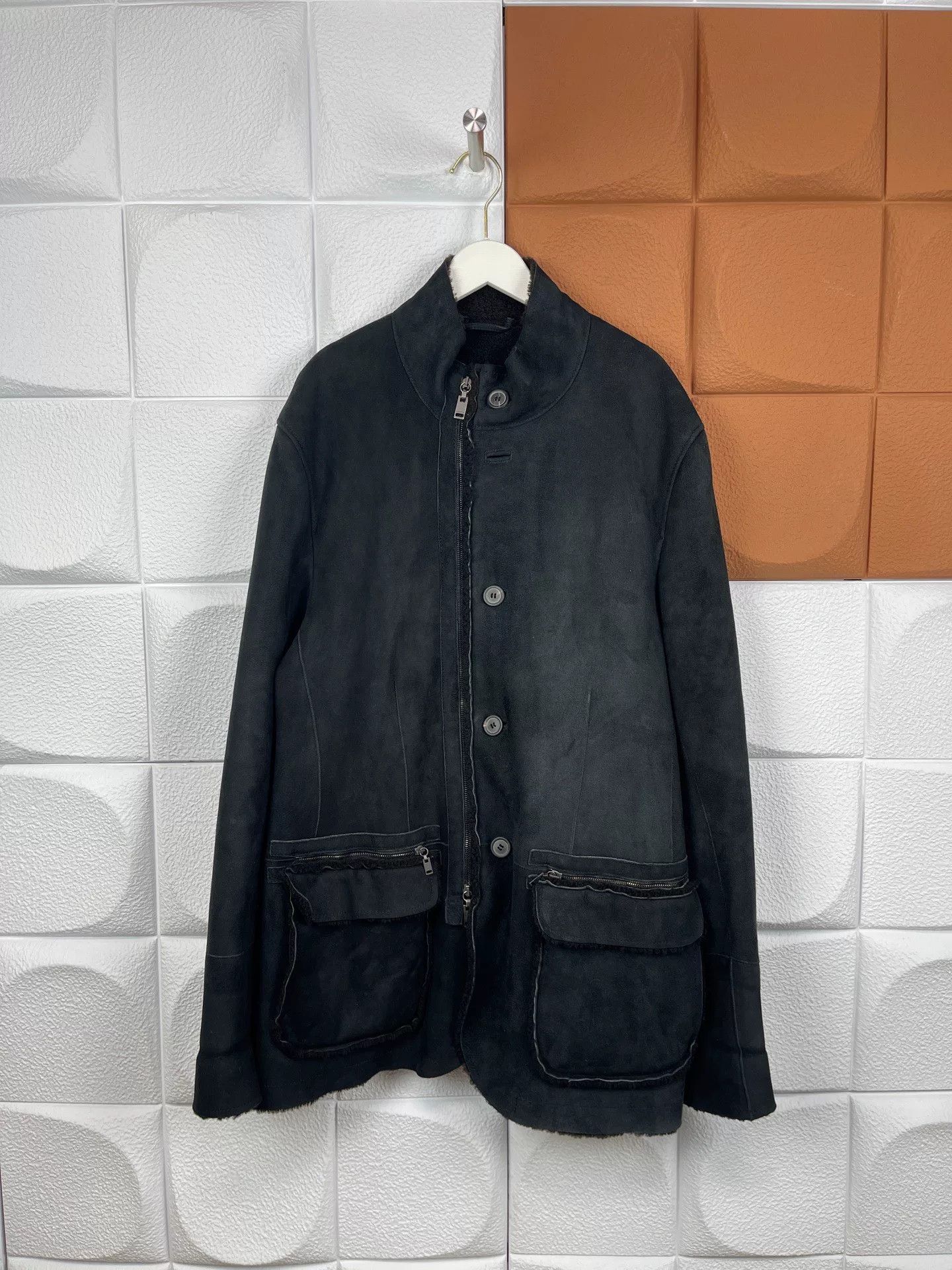 Lanvin Lanvin Fur Leather Jacket Size US M / EU 48-50 / 2 - 1 Thumbnail