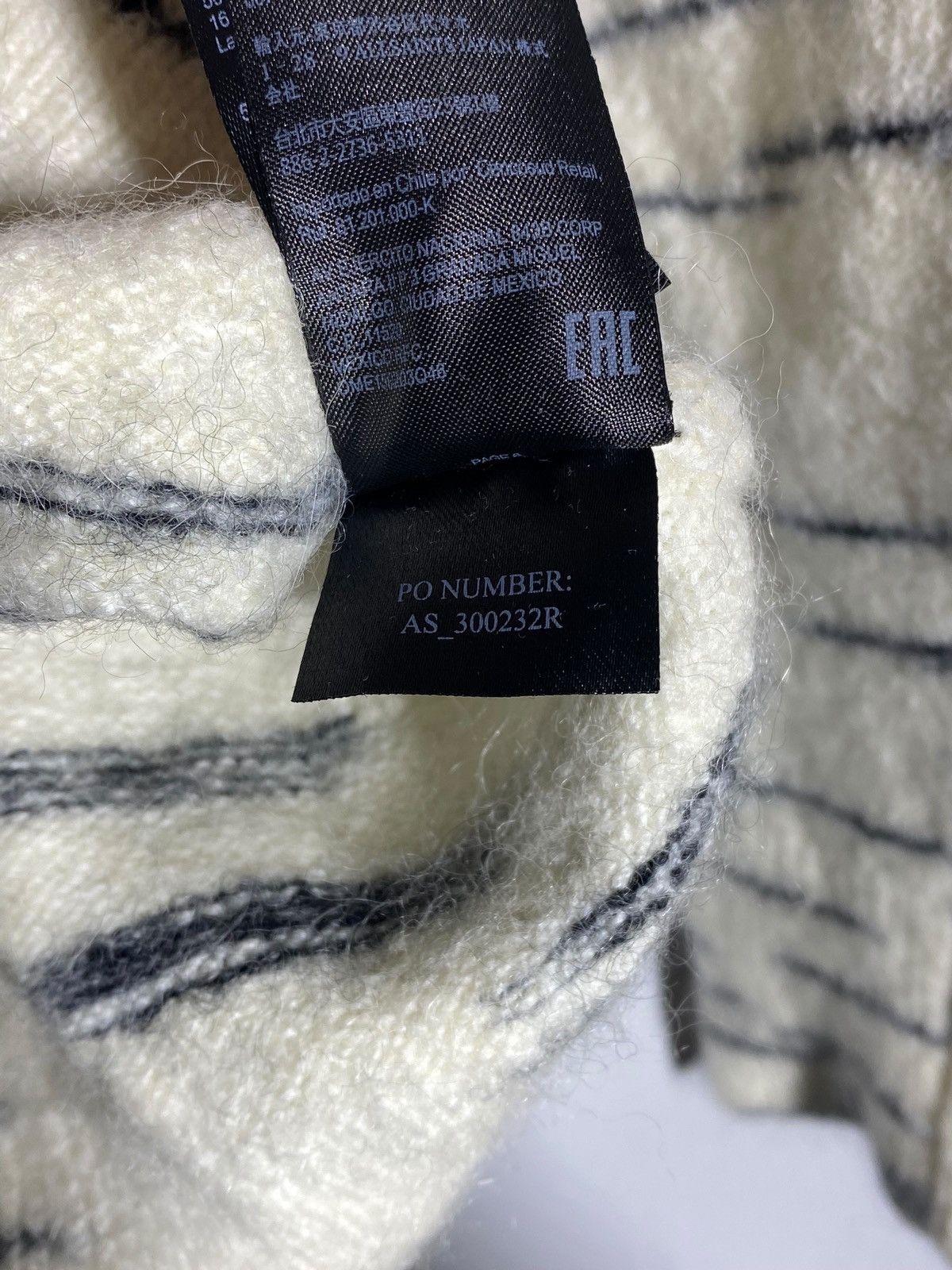 Allsaints All Saints Flux Crew Jumper Alpaca Wool Sweater Size US XS / EU 42 / 0 - 15 Thumbnail