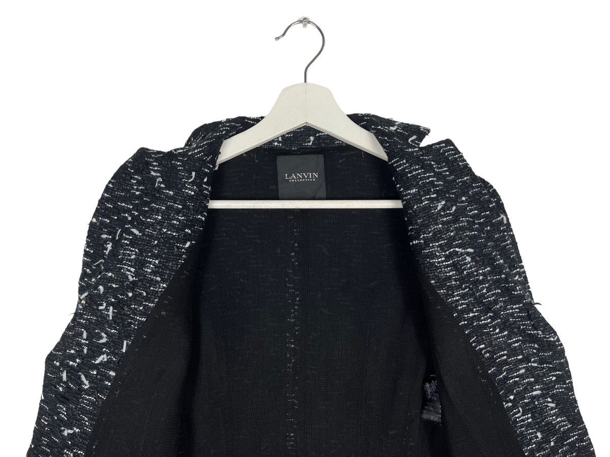 Lanvin 🔥 LANVIN COLLECTION TWEED JACKET Size M / US 6-8 / IT 42-44 - 11 Thumbnail