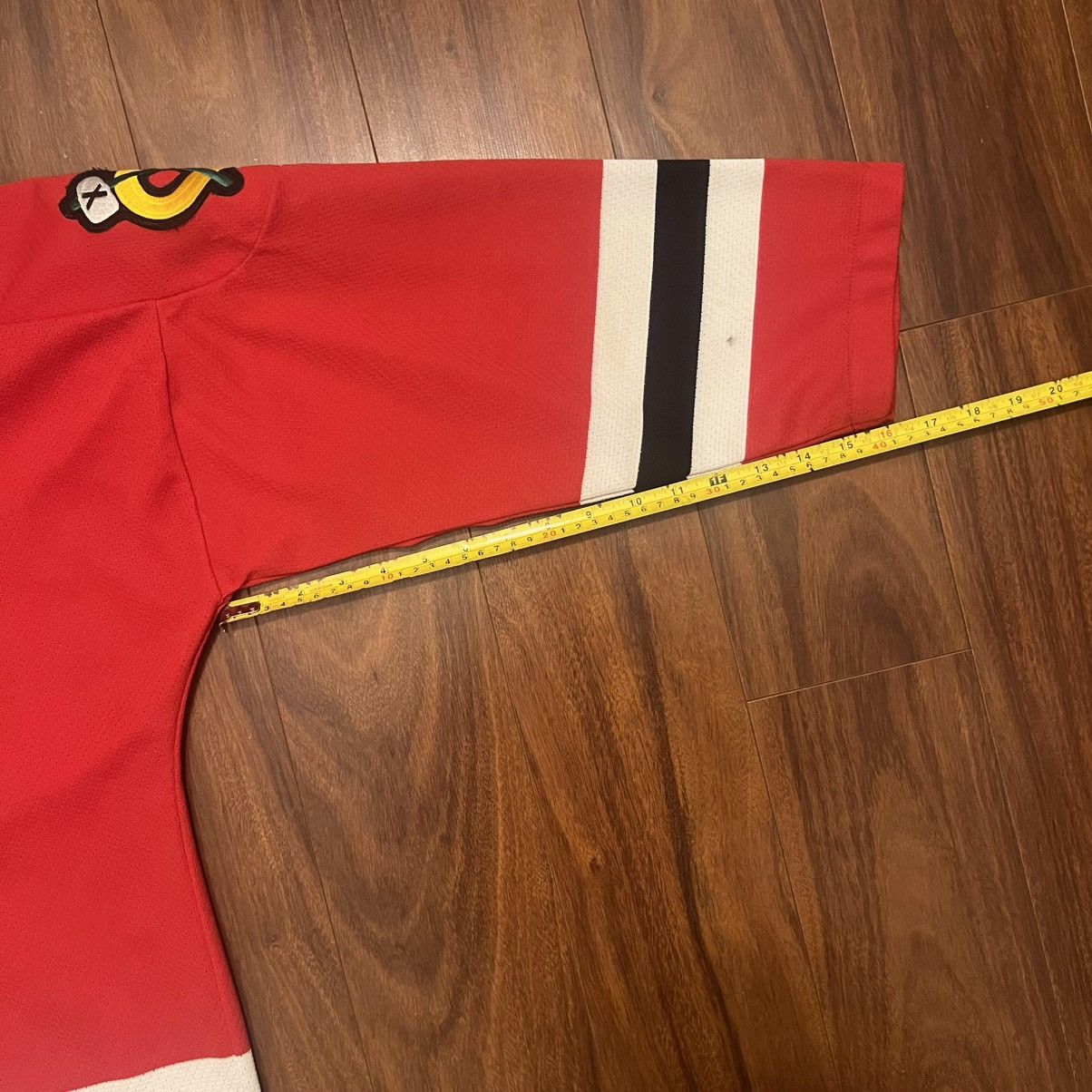 Ccm Vintage 90s Chicago Blackhawks CCM MASKA Hockey Jersey small Size US S / EU 44-46 / 1 - 5 Thumbnail
