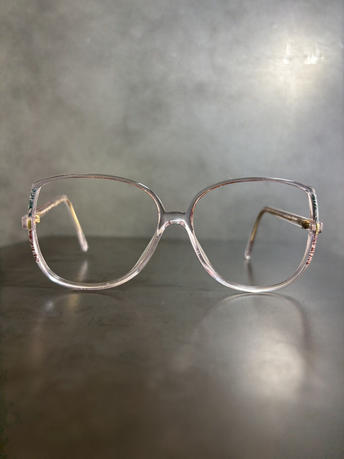 Silhouette 1980s Silhouette Eyeglasses Vintage Oversized Grandma Frames Size ONE SIZE - 3 Thumbnail