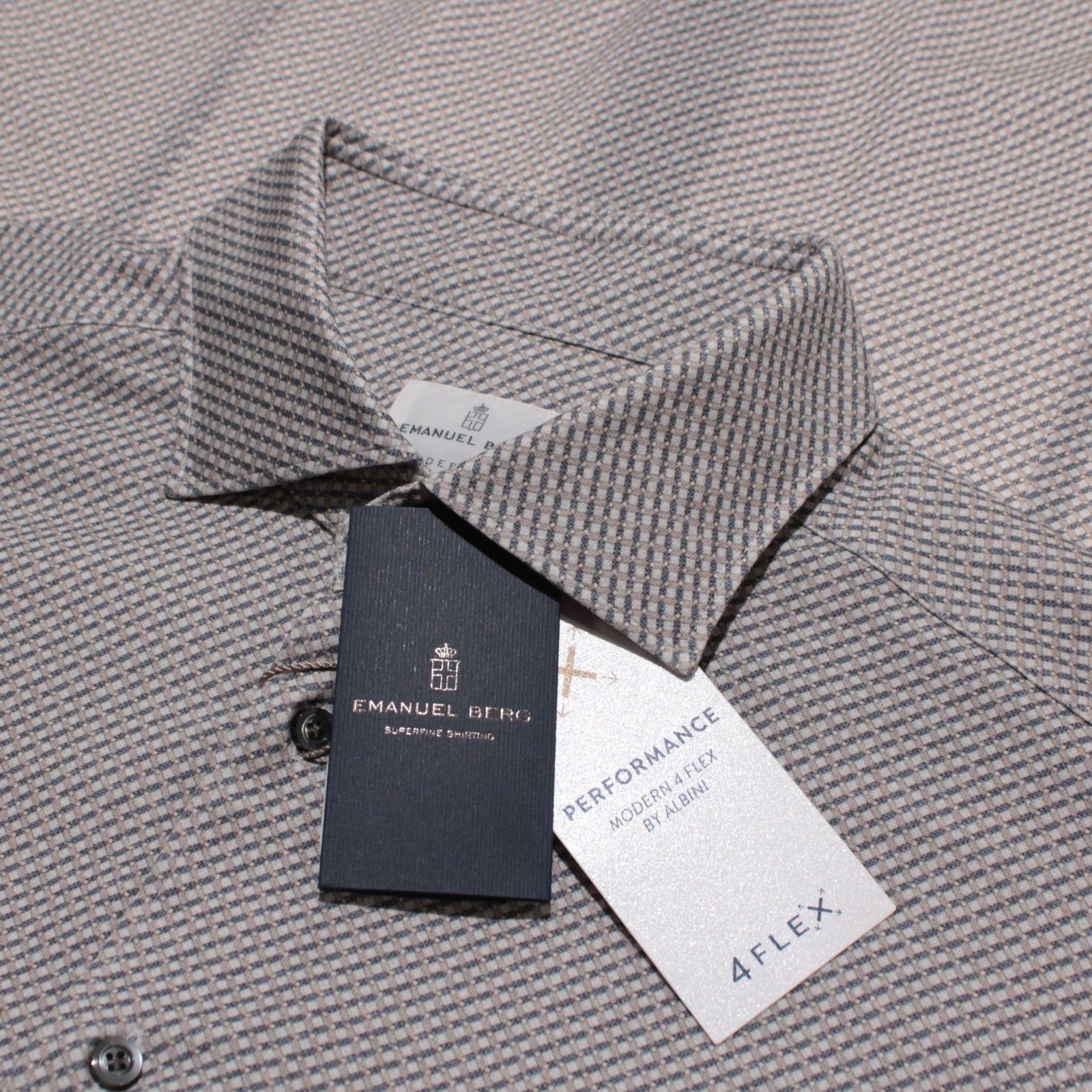 Other Emanuel Berg New with tags Shirt Size L US In Gray Size US L / EU 52-54 / 3 - 1 Thumbnail
