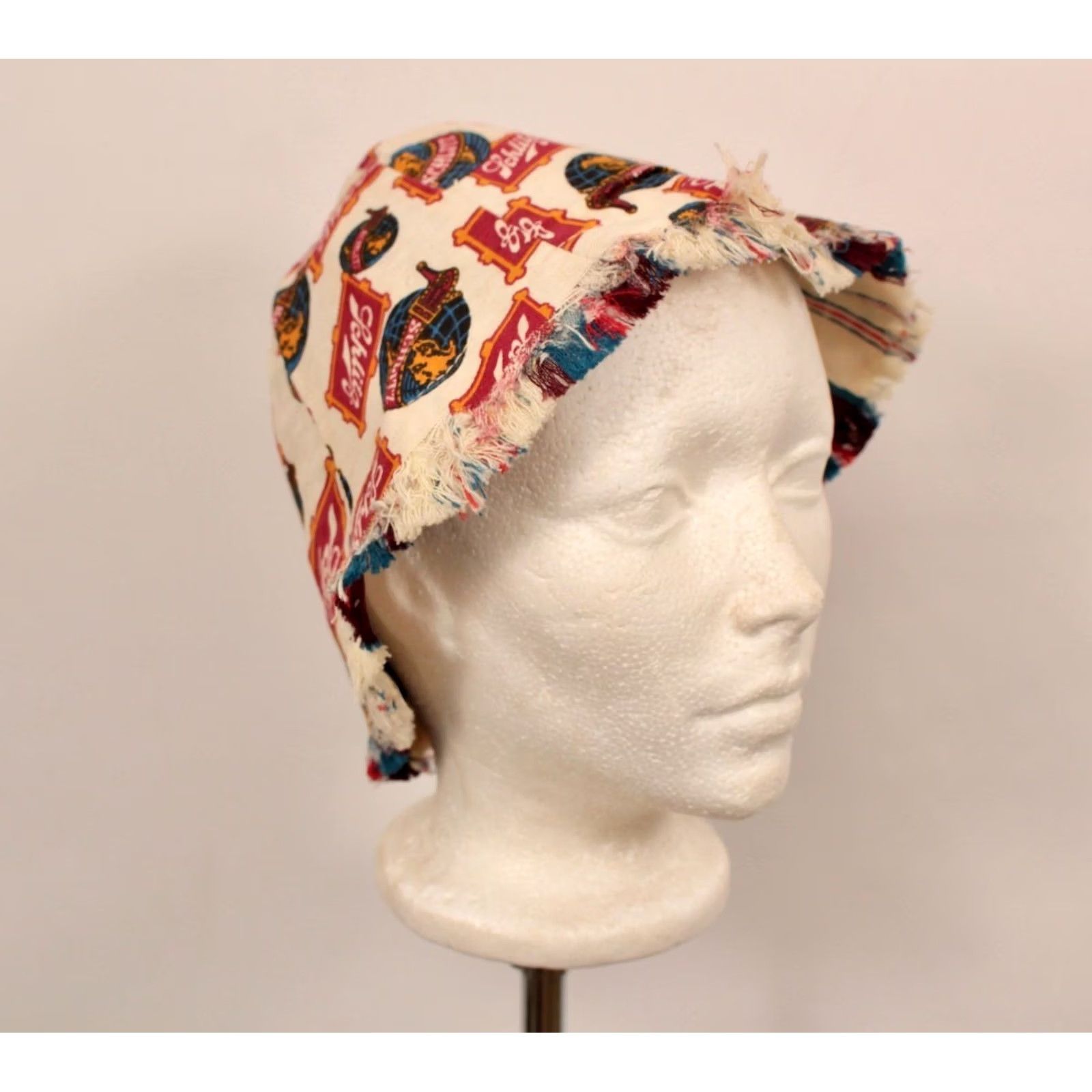 Vintage Vintage Schlitz Bucket Hat Advertisements 1960s - Cotton - Fitted Size ONE SIZE - 6 Thumbnail