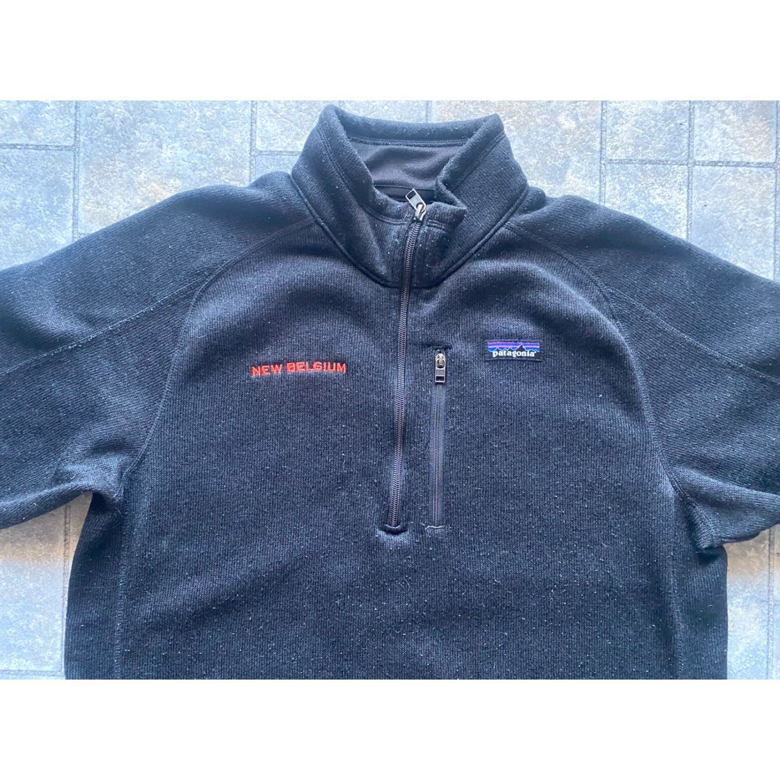 Patagonia Patagonia Sweatshirt Pullover Embroidered Black 1/4 Zip Men L Size US L / EU 52-54 / 3 - 4 Thumbnail